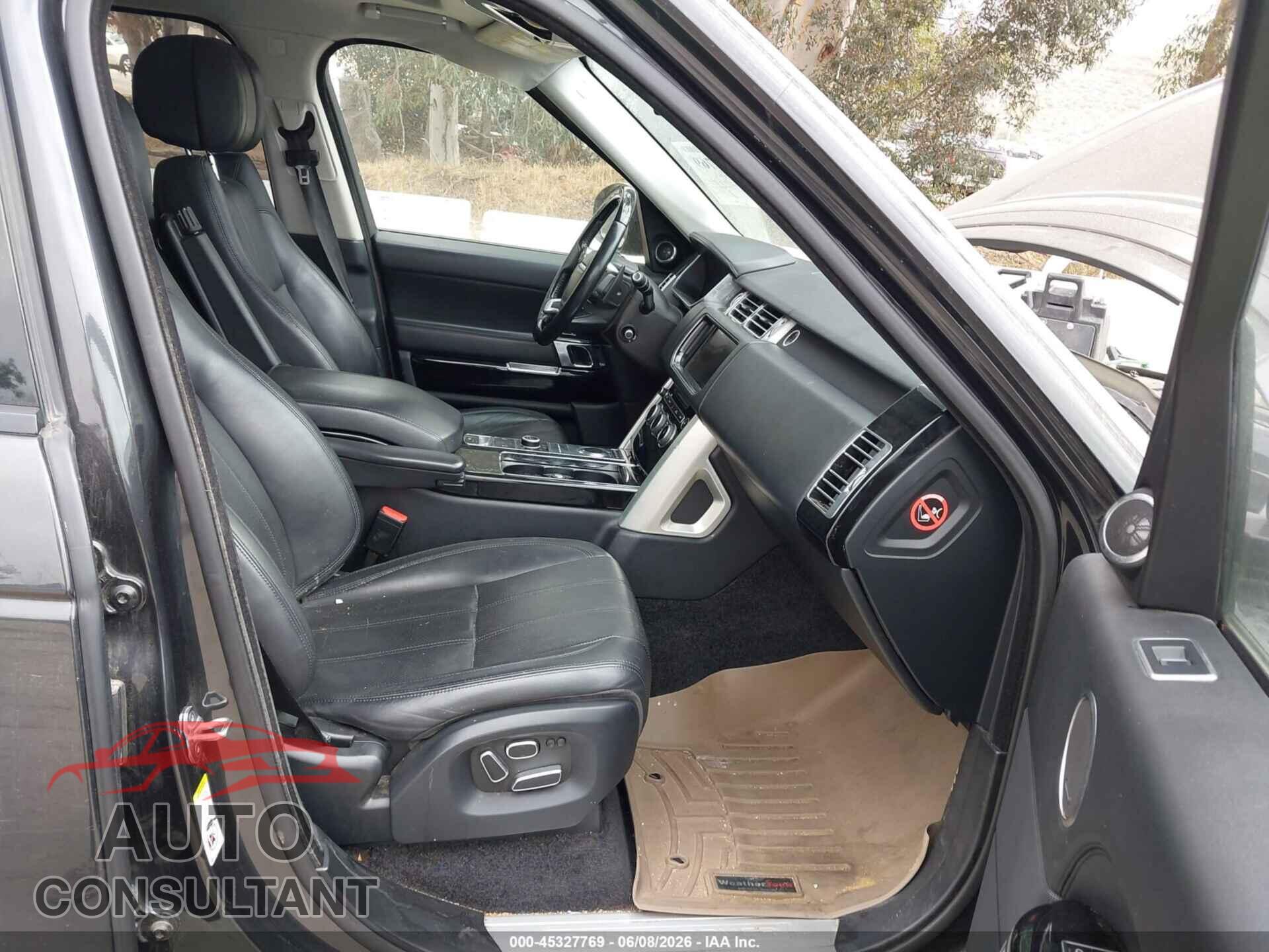 LAND ROVER RANGE ROVER 2013 - SALGS2EF8DA102057