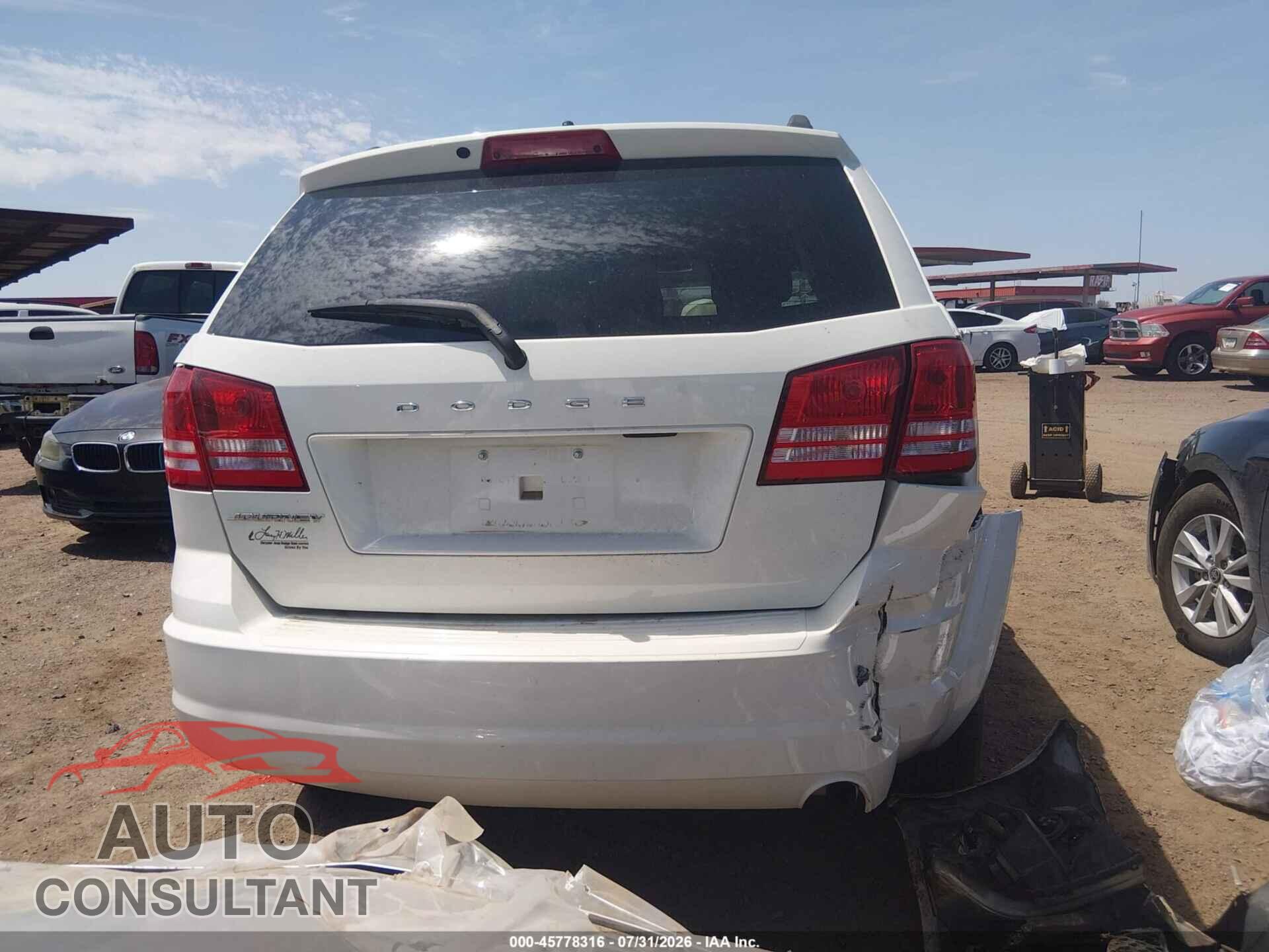 DODGE JOURNEY 2017 - 3C4PDCAB3HT706740