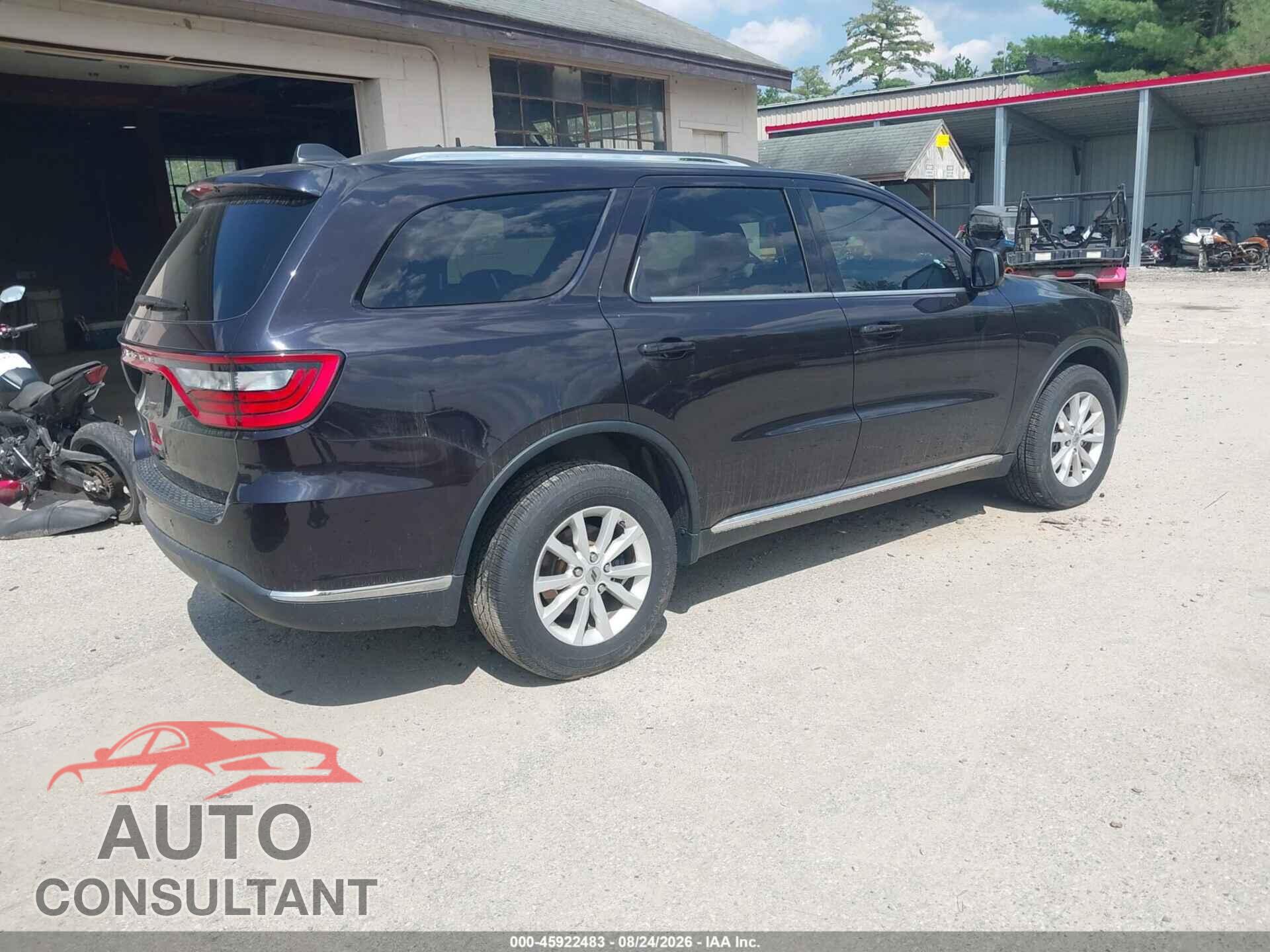 DODGE DURANGO 2019 - 1C4RDJAG8KC769974