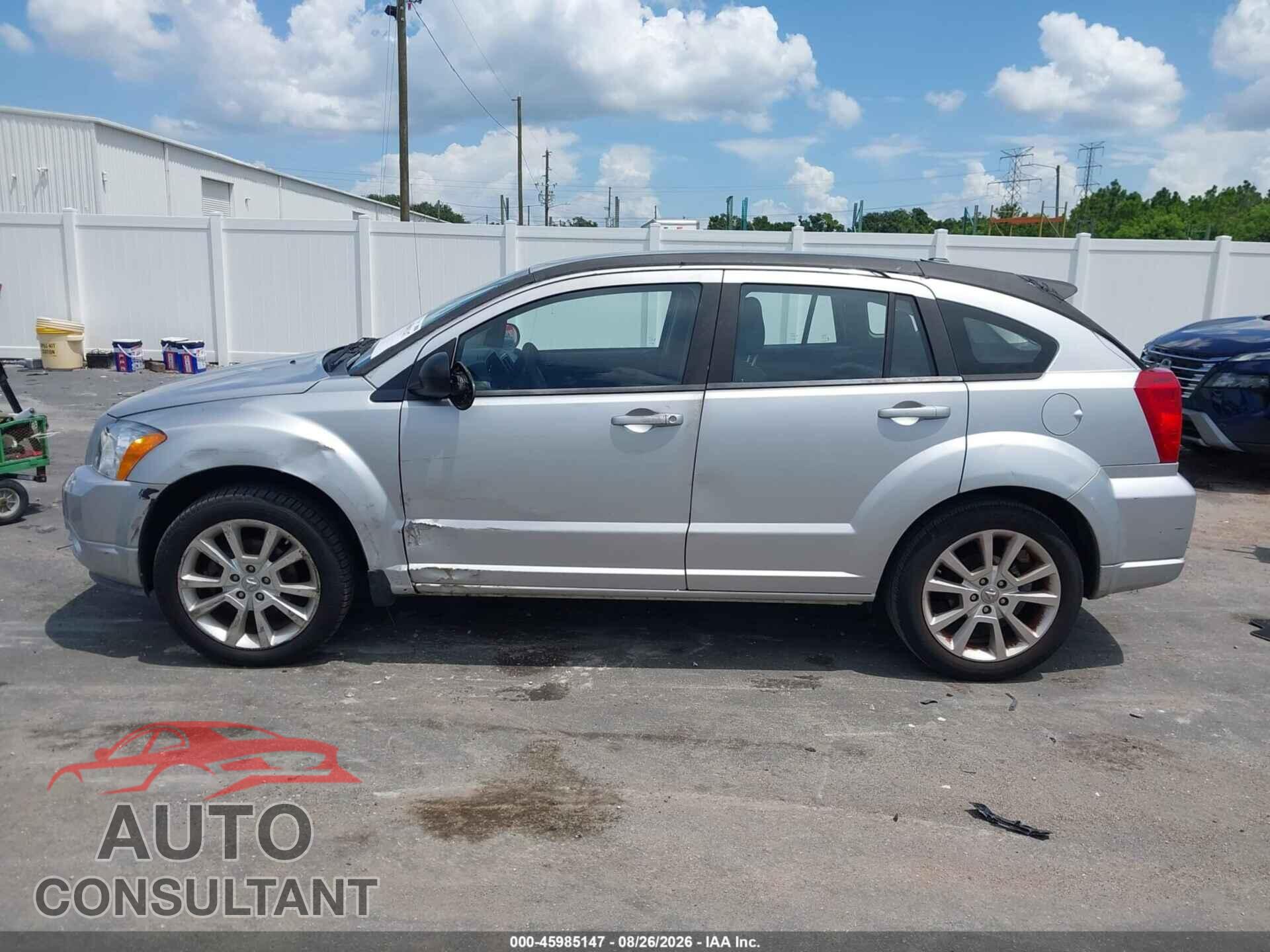 DODGE CALIBER 2011 - 1B3CB5HA9BD233387