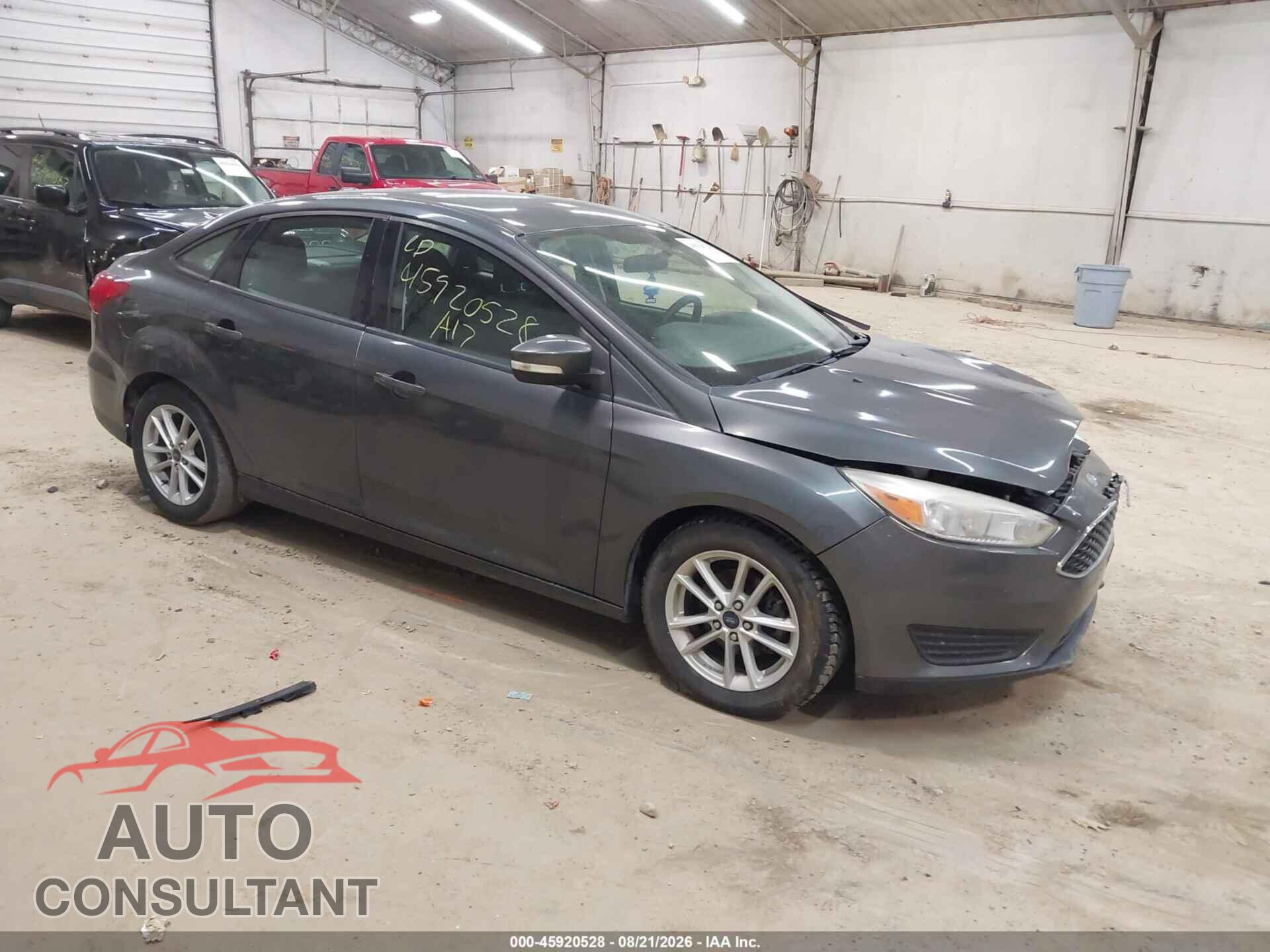 FORD FOCUS 2017 - 1FADP3F20HL315453