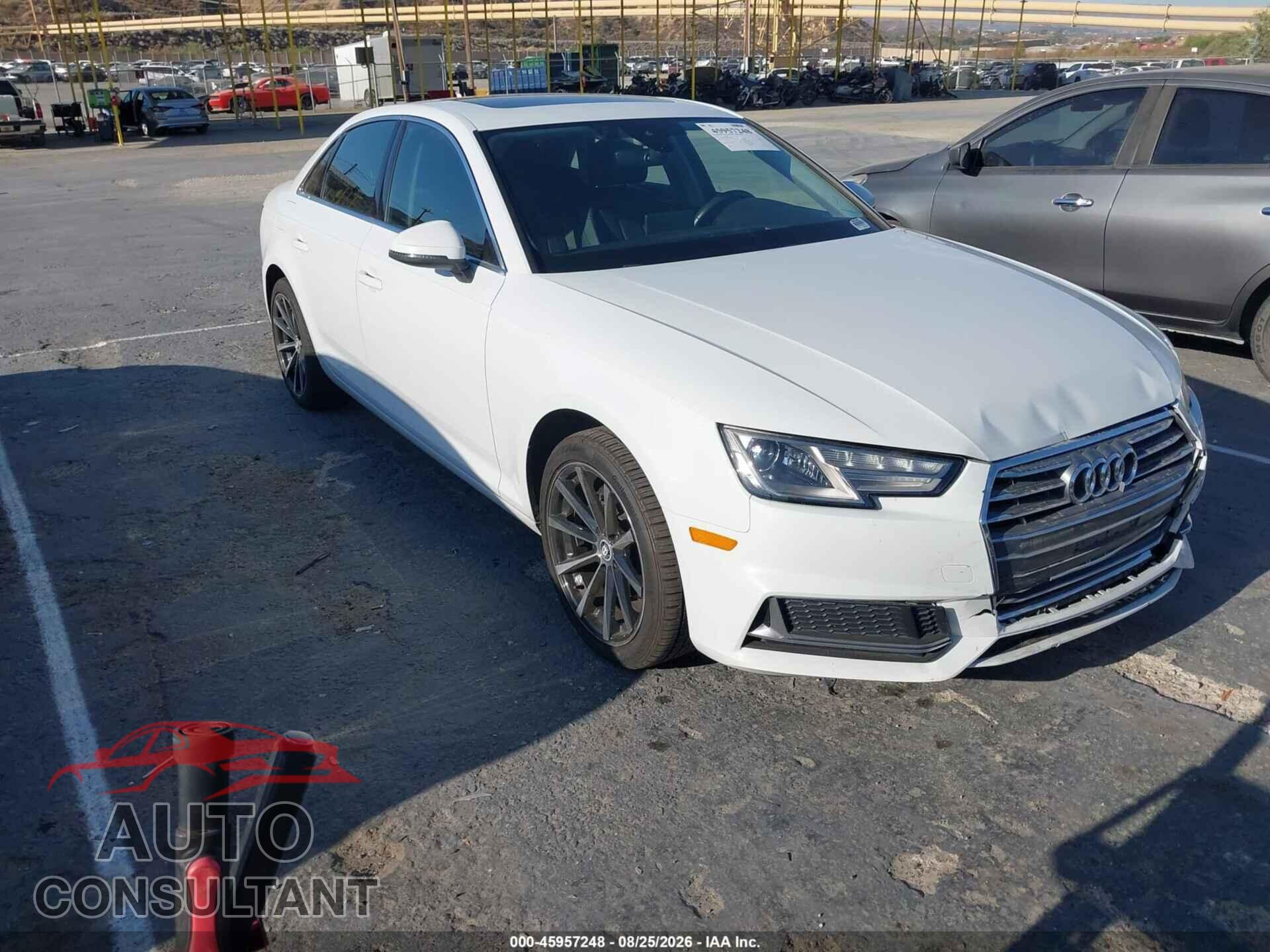 AUDI A4 2019 - WAUGMAF46KA058255