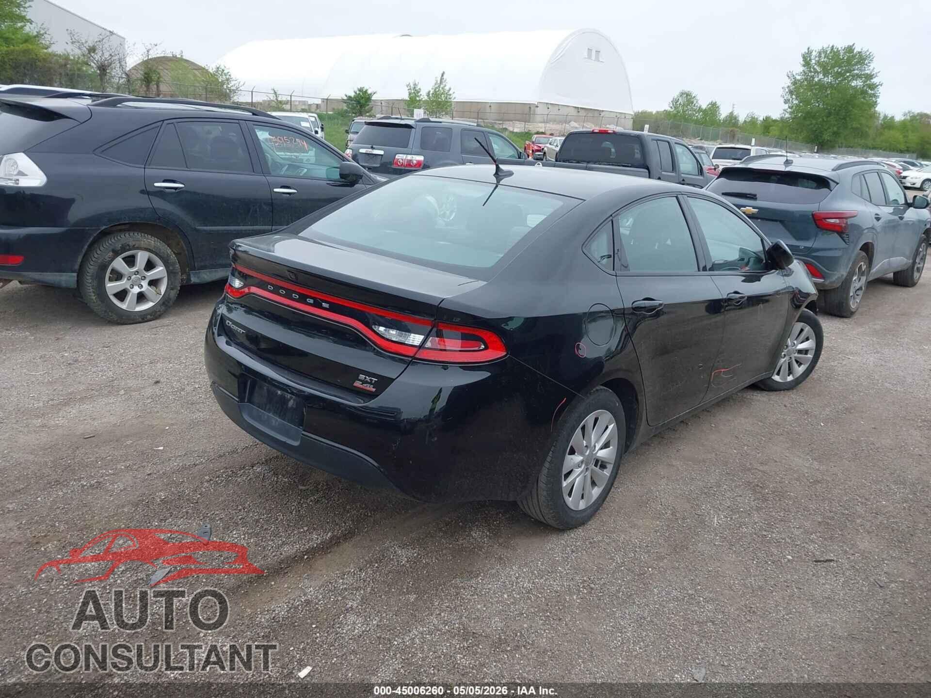 DODGE DART 2014 - 1C3CDFBB5ED894777