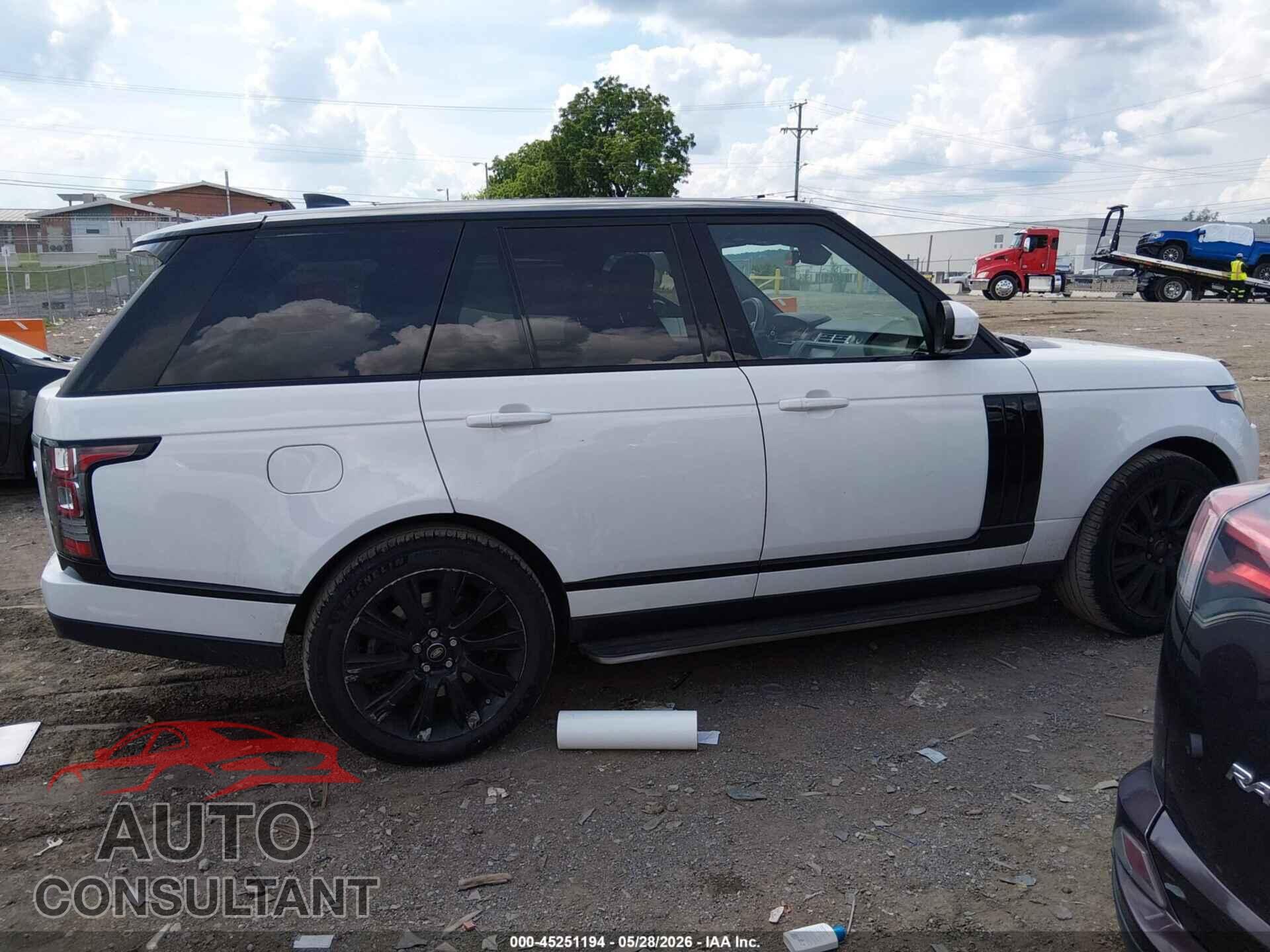 LAND ROVER RANGE ROVER 2017 - SALGS2FV8HA379576
