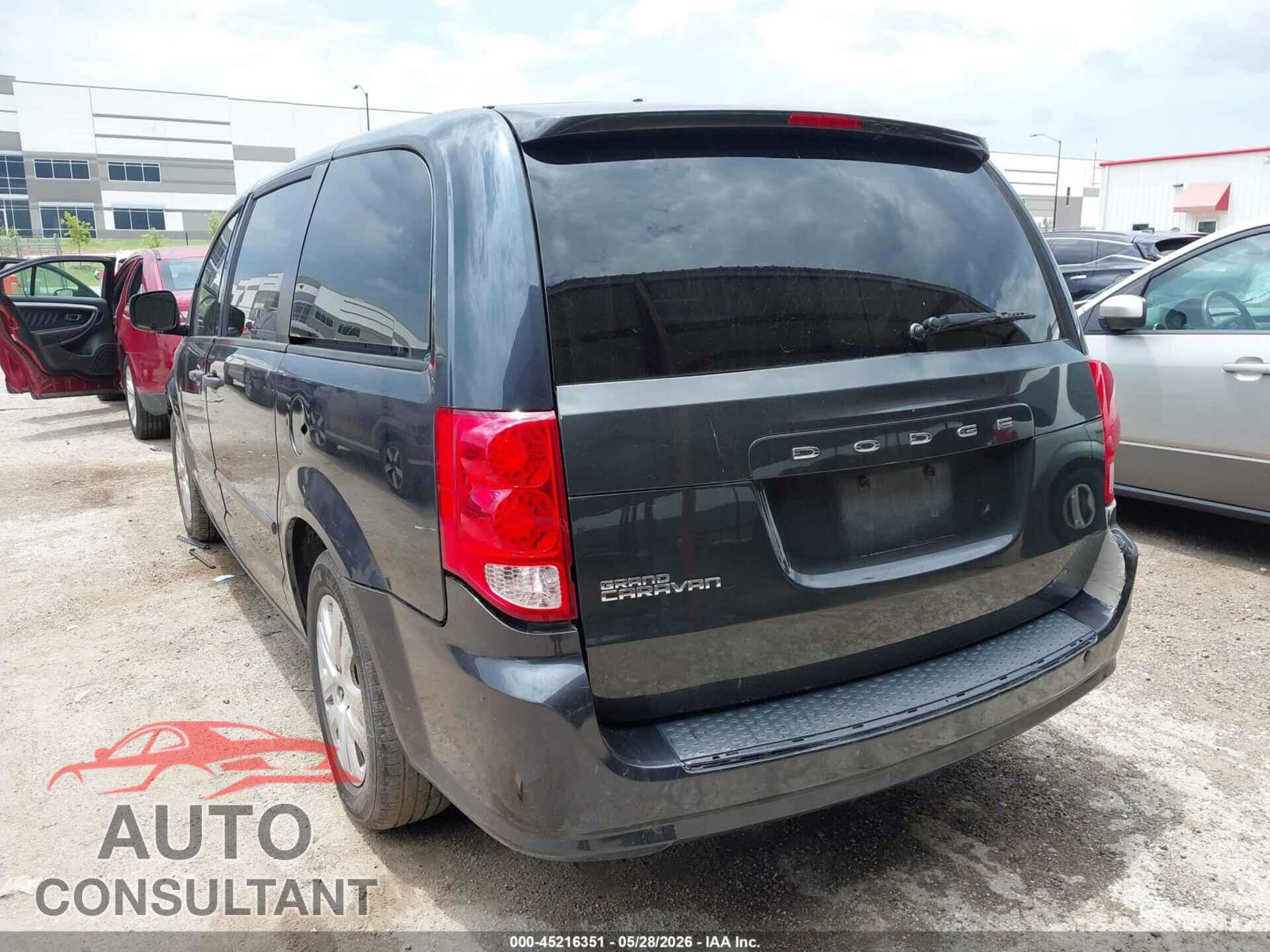 DODGE GRAND CARAVAN 2014 - 2C4RDGBG7ER378621