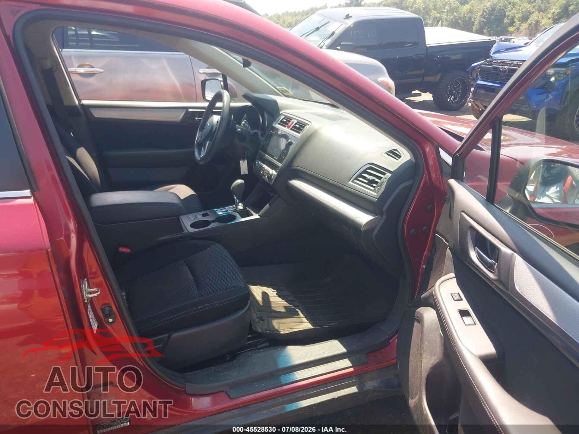 SUBARU OUTBACK 2017 - 4S4BSAFC6H3349731