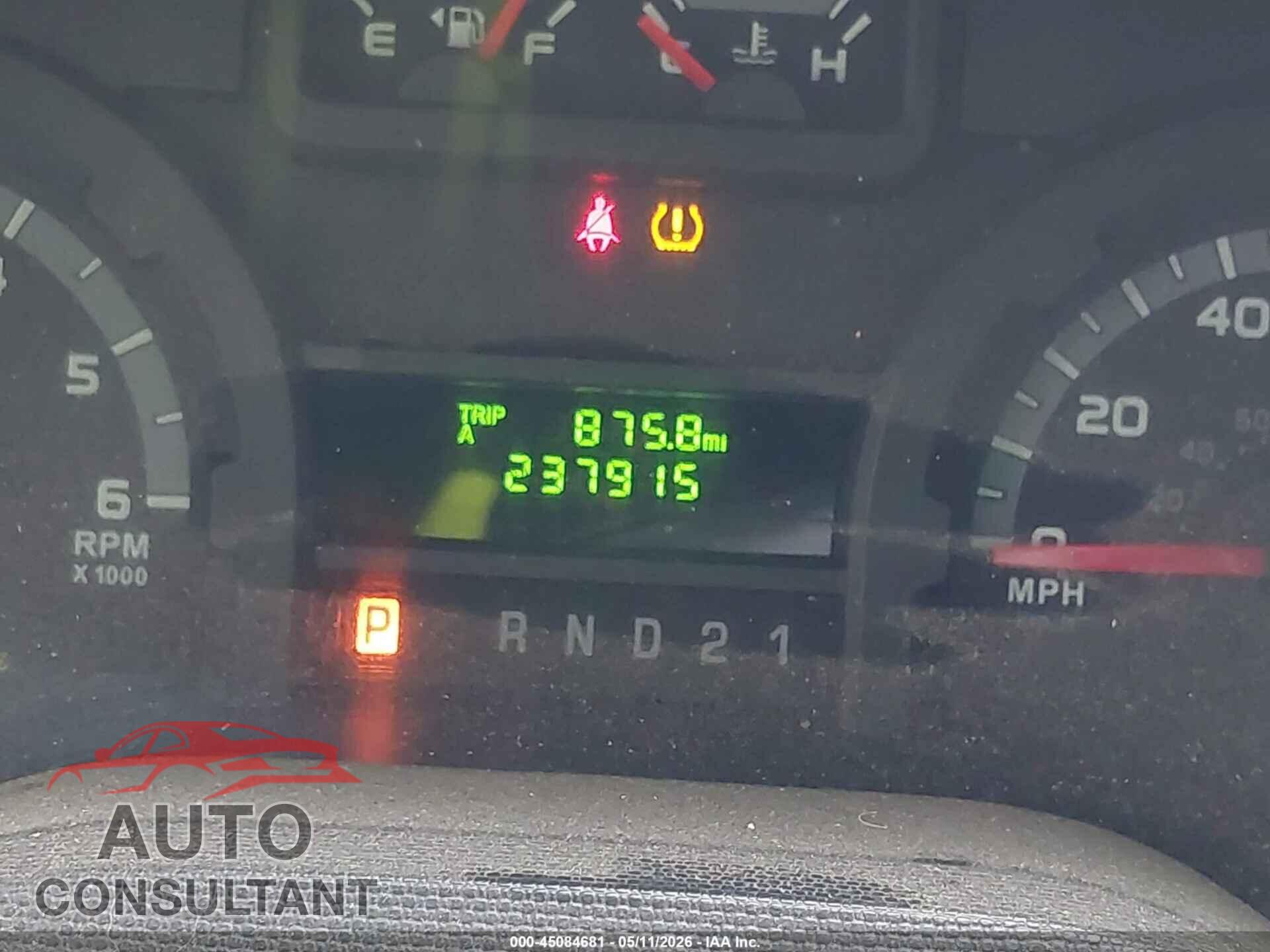 FORD E-150 2013 - 1FTNE1EW1DDB07521