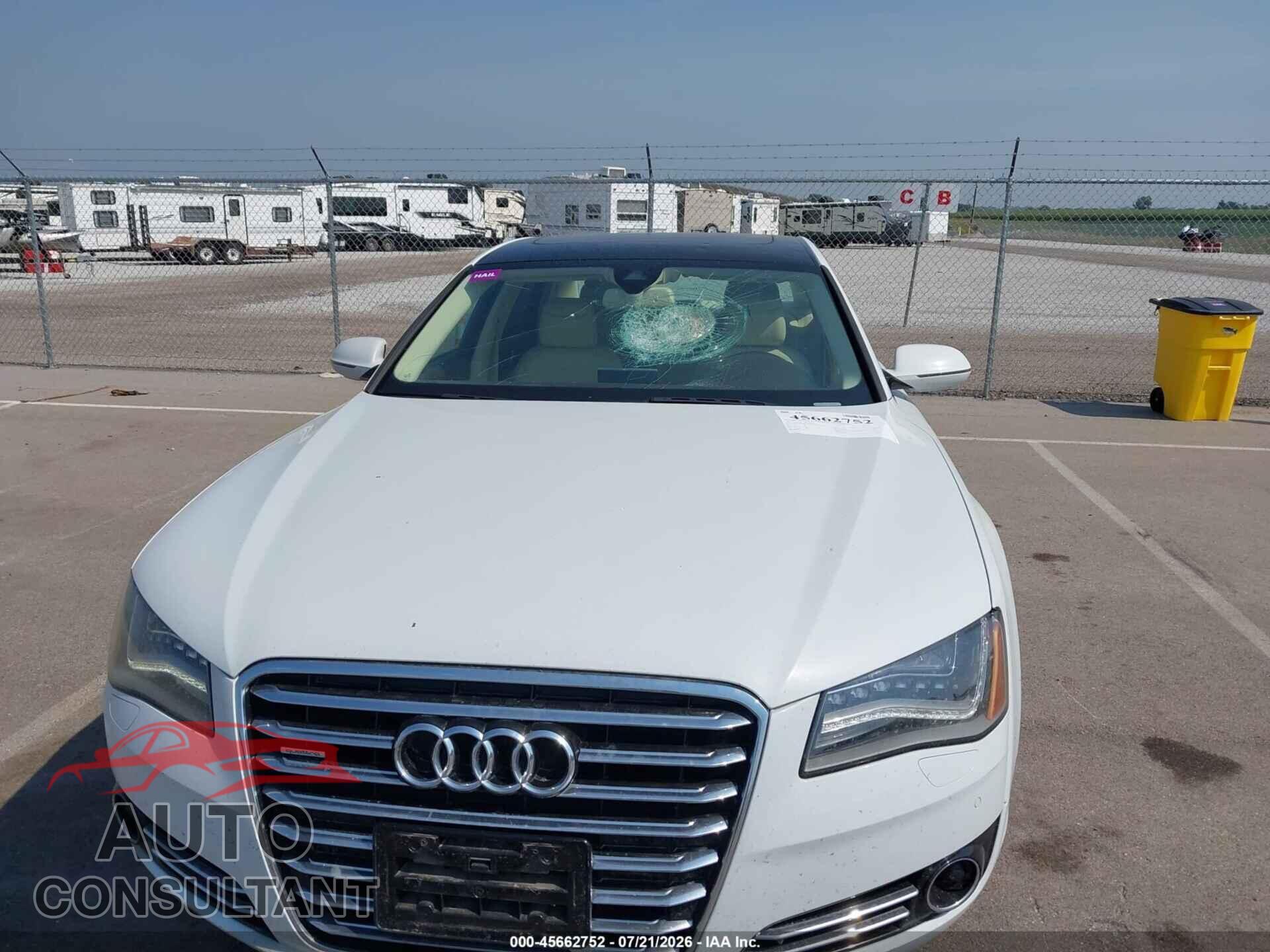 AUDI A8 L 2013 - WAURGAFD7DN005611
