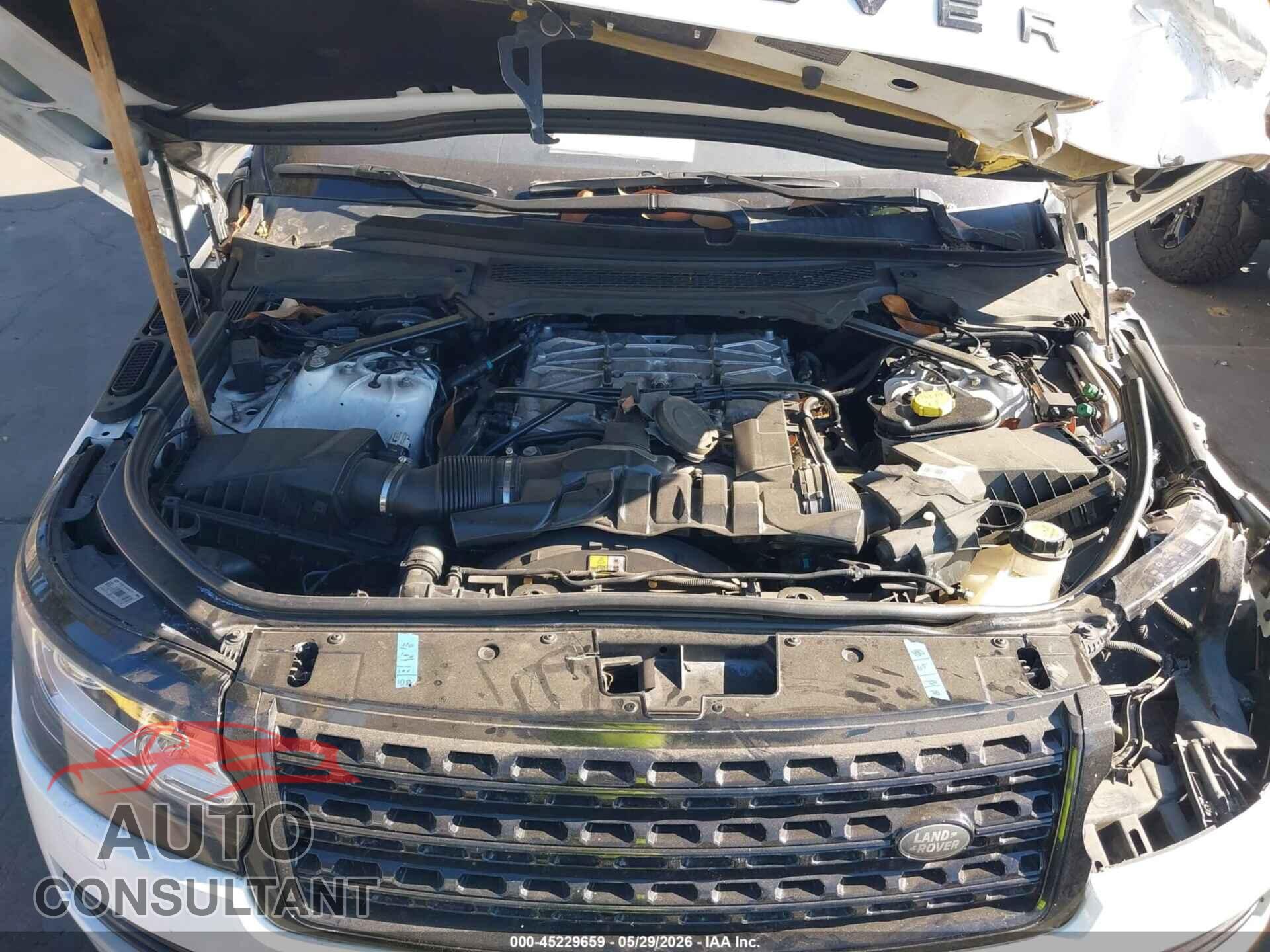 LAND ROVER RANGE ROVER 2016 - SALGS2EF1GA246473