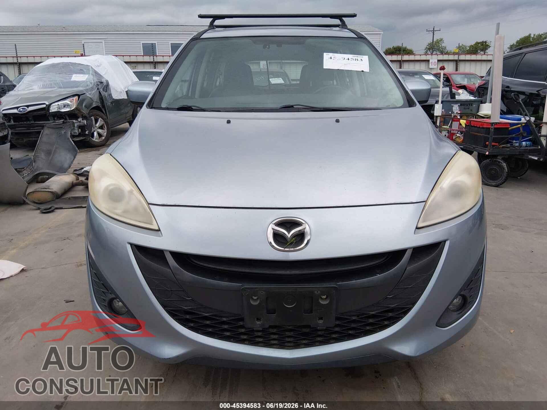 MAZDA MAZDA5 2012 - JM1CW2DL2C0106384