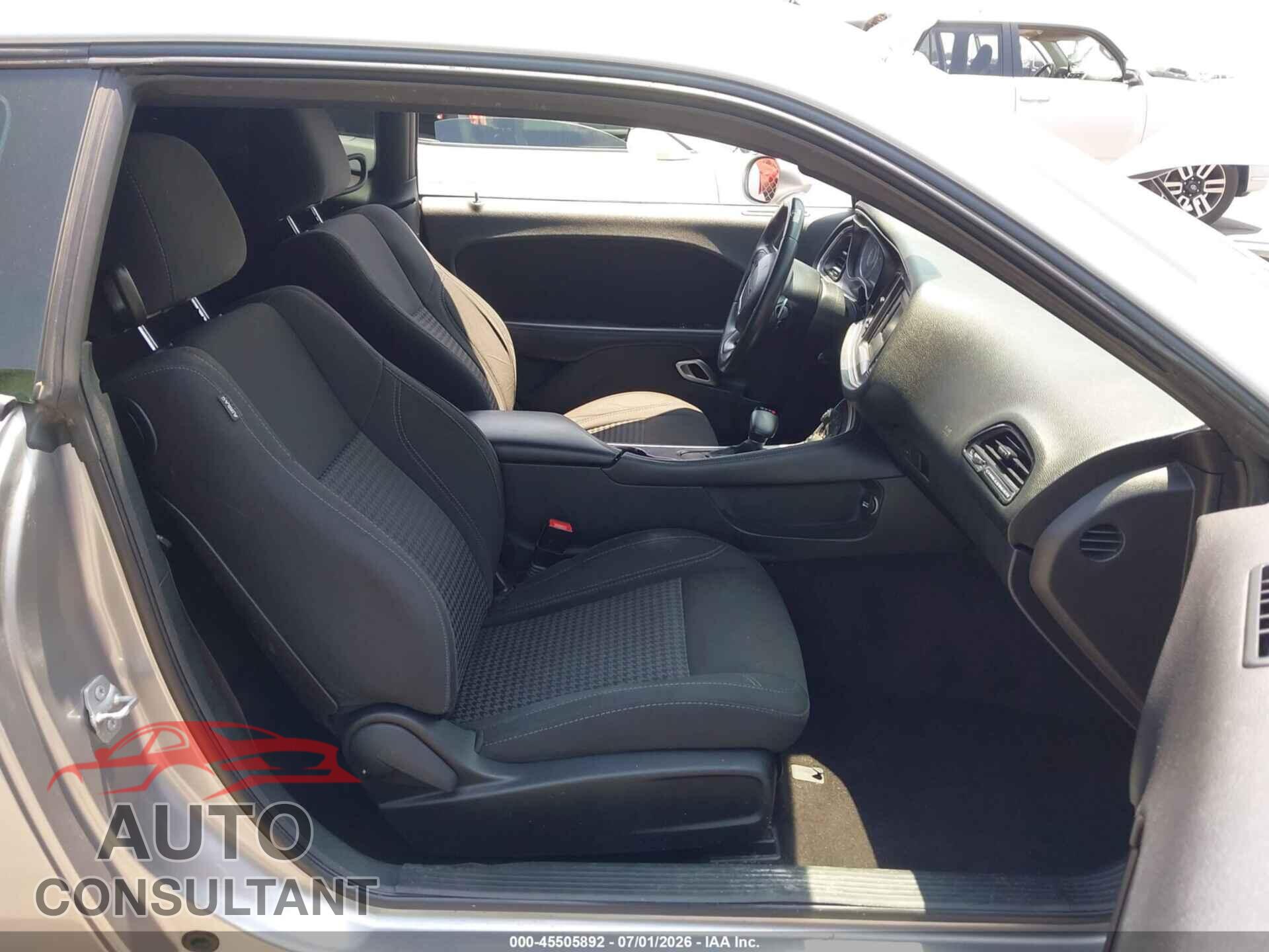 DODGE CHALLENGER 2016 - 2C3CDZAG9GH166237