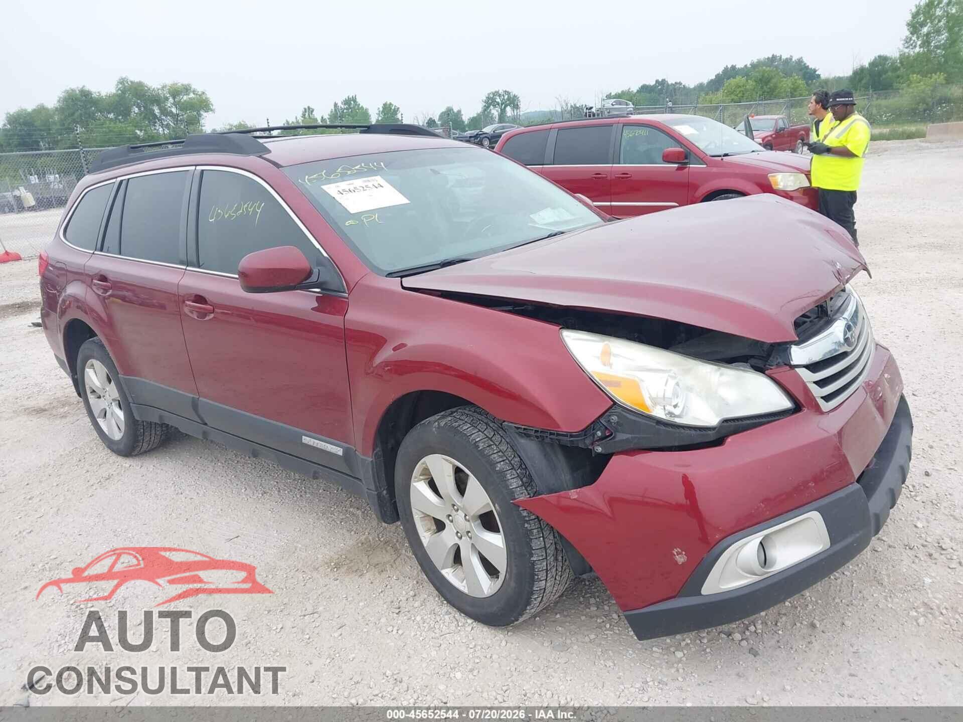 SUBARU OUTBACK 2011 - 4S4BRCCC7B3336845