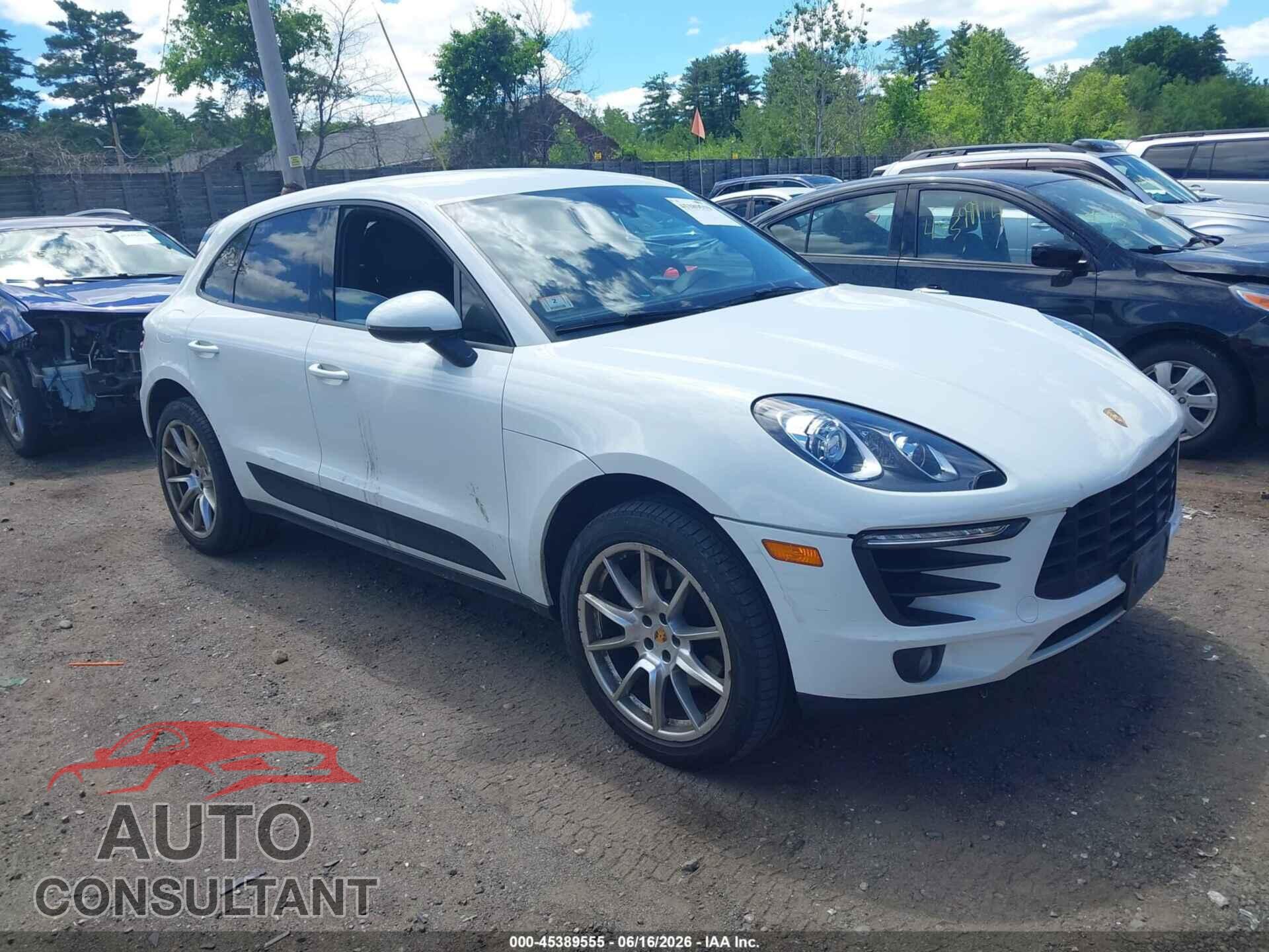 PORSCHE MACAN 2017 - WP1AA2A59HLB04020