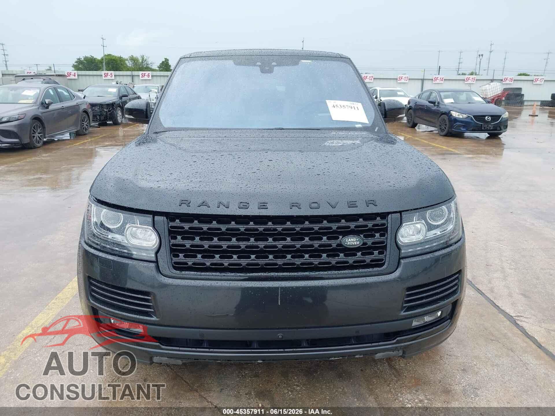 LAND ROVER RANGE ROVER 2017 - SALGS2FE2HA354091