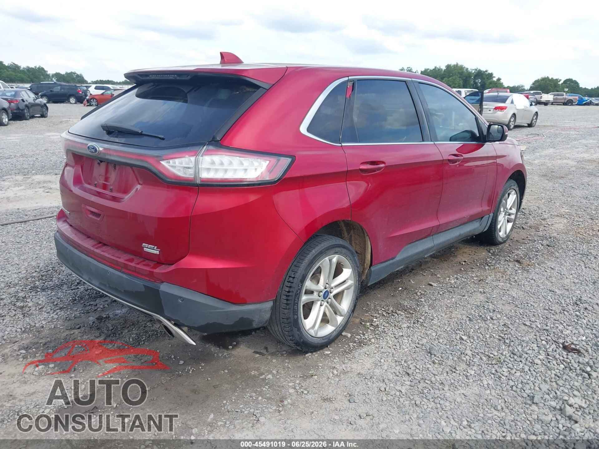 FORD EDGE 2015 - 2FMTK3J90FBB79343