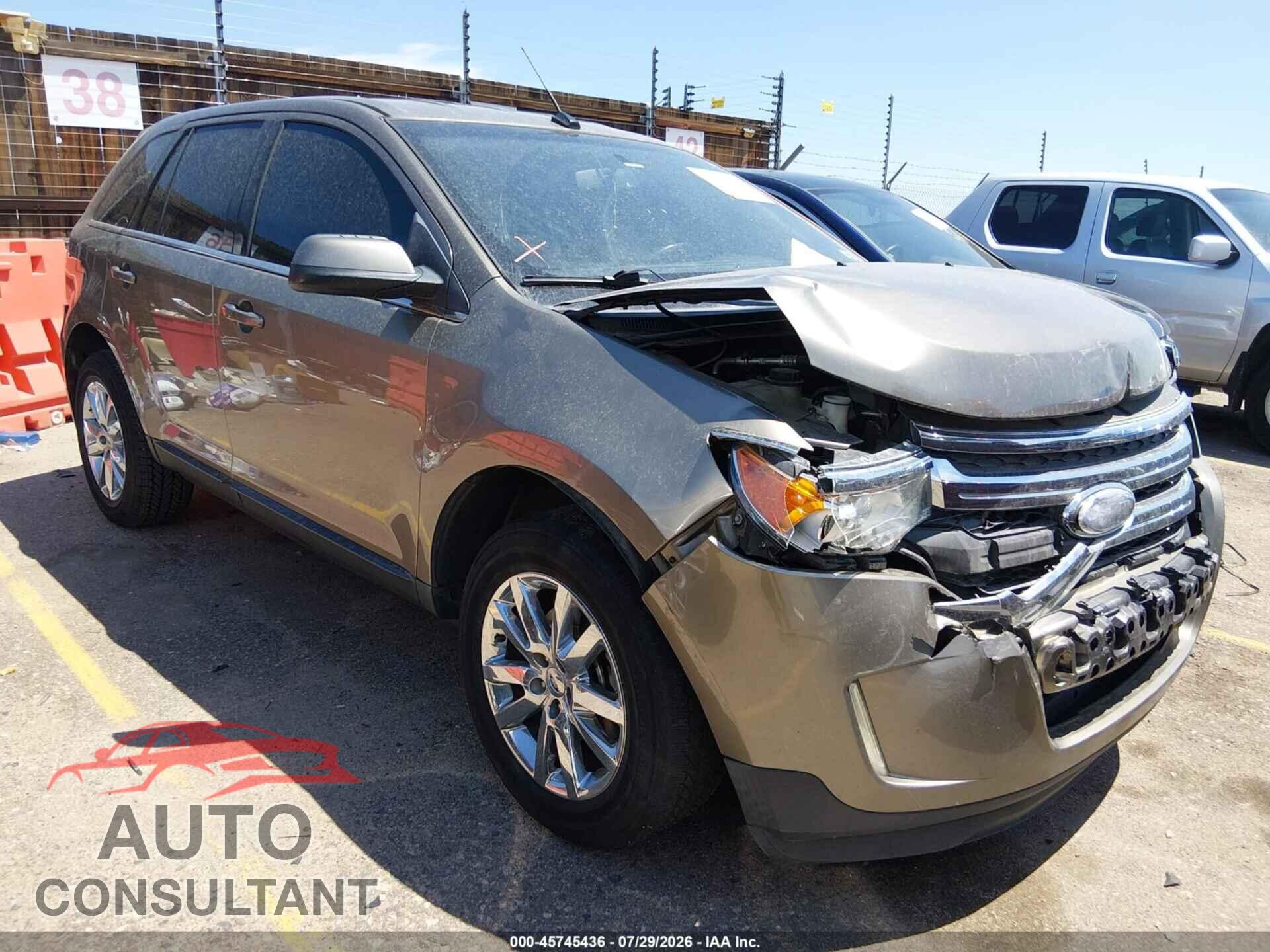 FORD EDGE 2013 - 2FMDK3KC2DBE38202