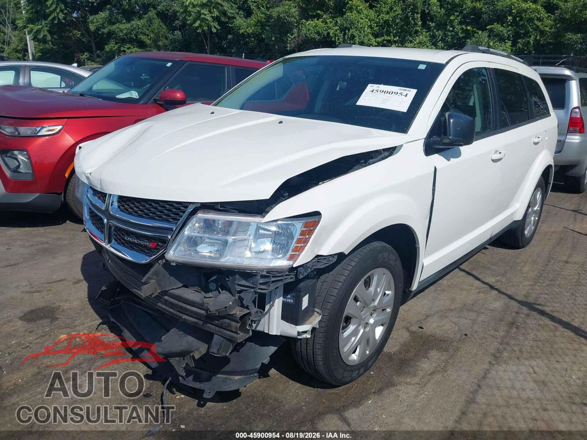 DODGE JOURNEY 2017 - 3C4PDCAB6HT562150