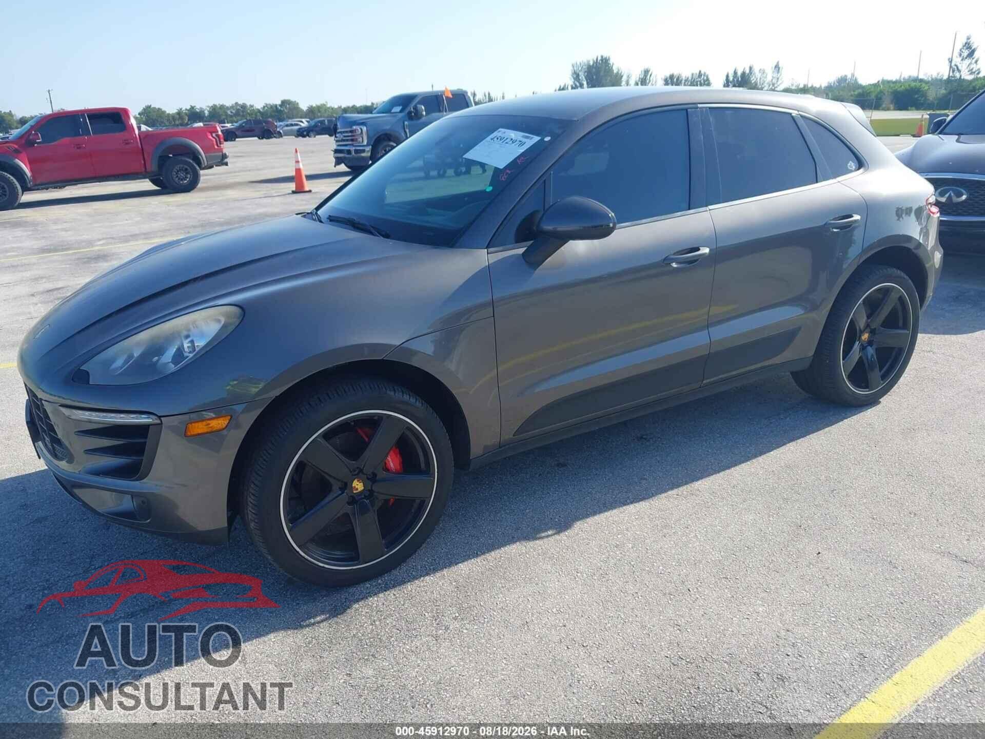 PORSCHE MACAN 2015 - WP1AB2A52FLB69737