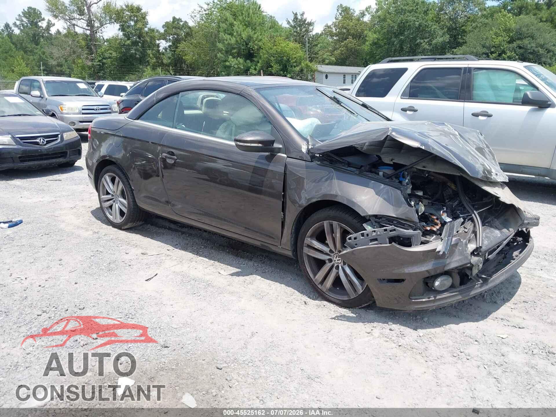 VOLKSWAGEN EOS 2014 - WVWFW8AH2EV002032