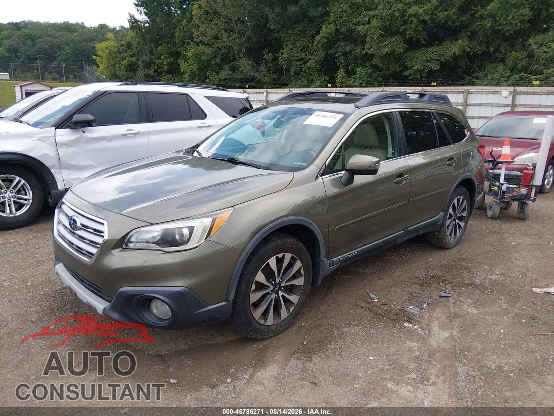 SUBARU OUTBACK 2017 - 4S4BSANC7H3228188