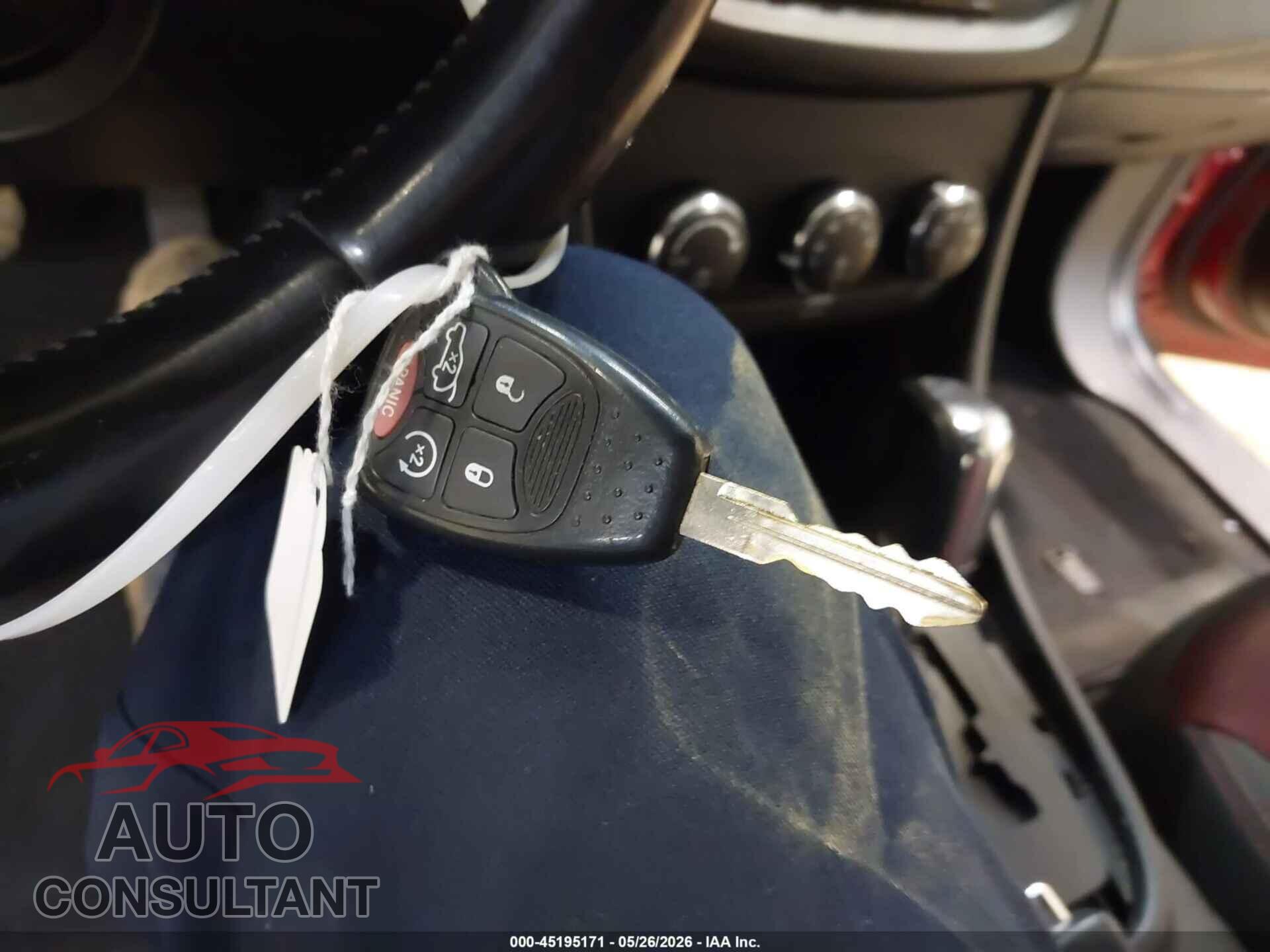 DODGE AVENGER 2012 - 1C3CDZEG6CN142425