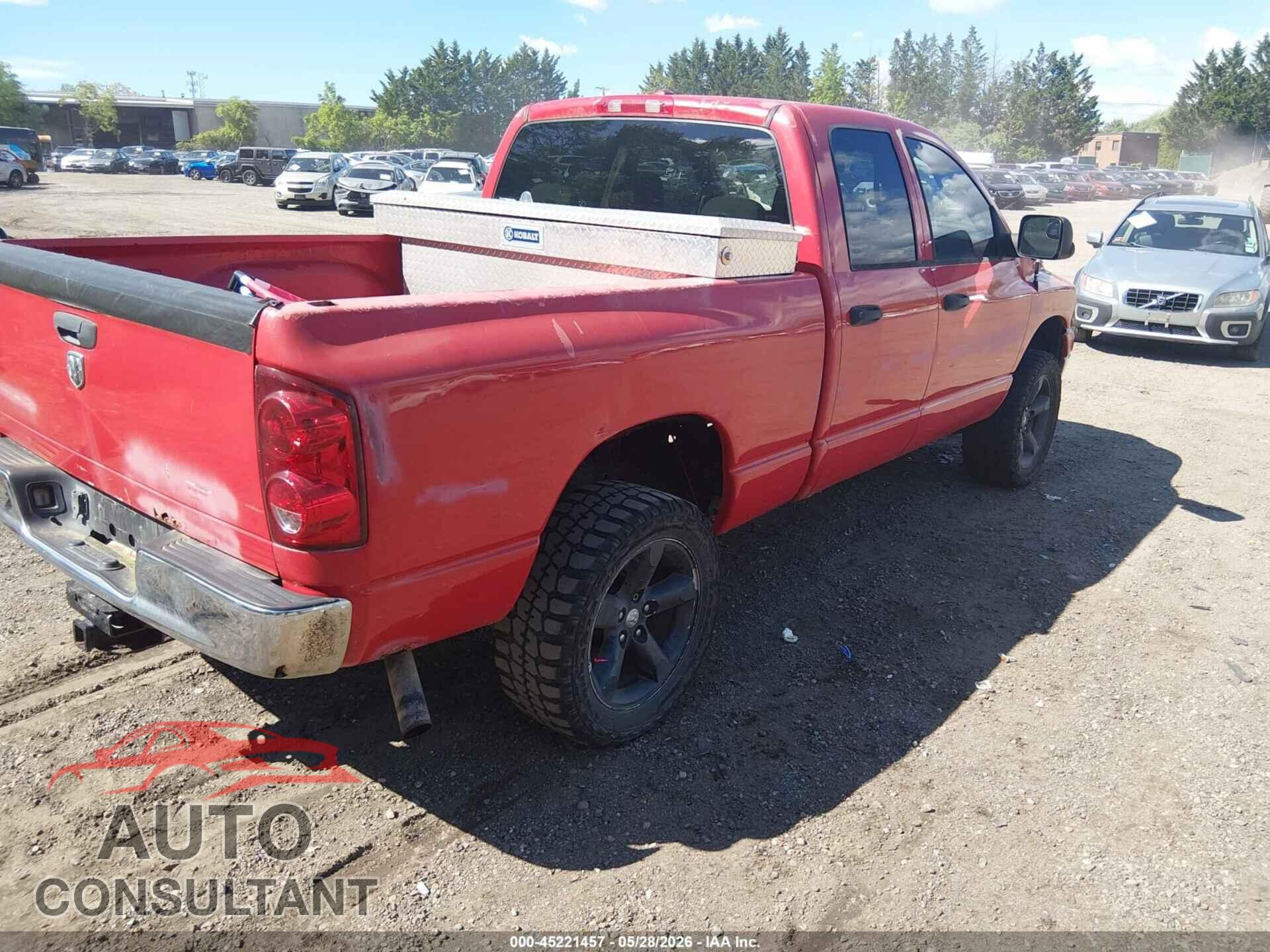 DODGE RAM 1500 2007 - 1D7HA18247S203263