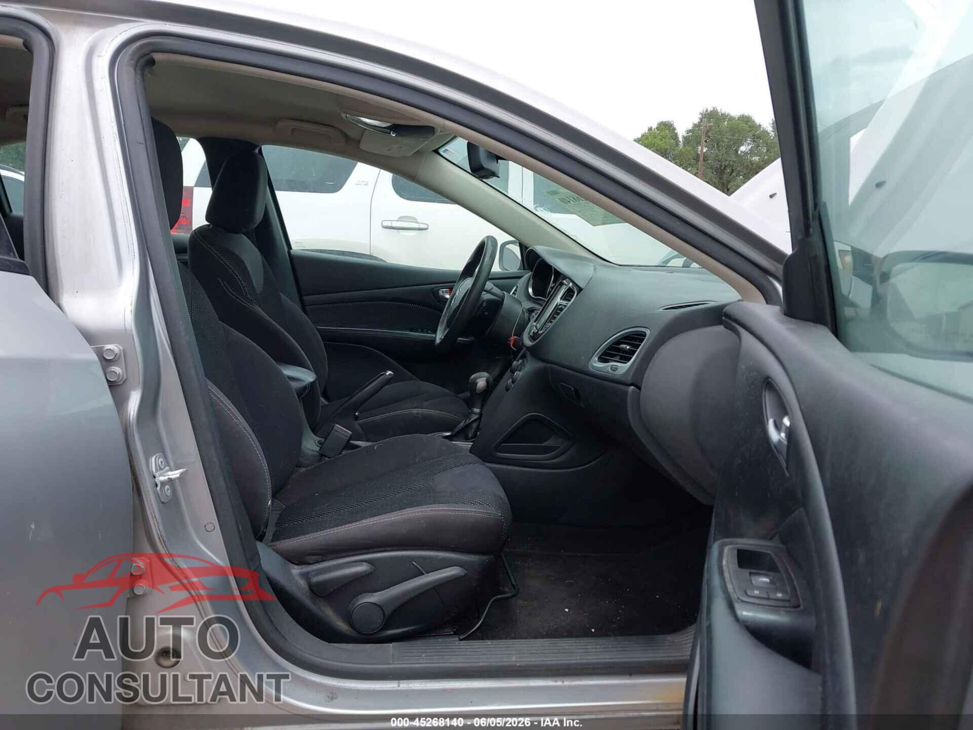 DODGE DART 2015 - 1C3CDFBB2FD223861