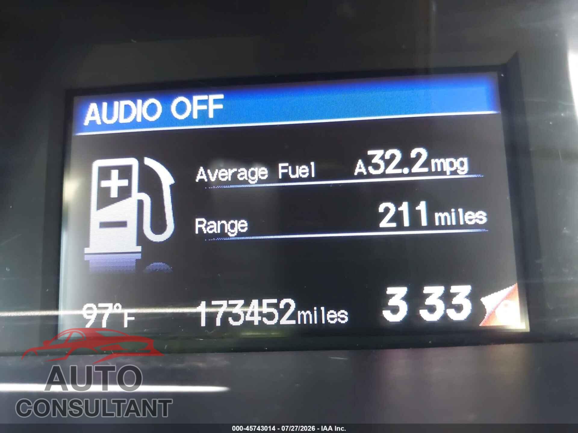 HONDA CIVIC 2015 - 19XFB2F53FE254899