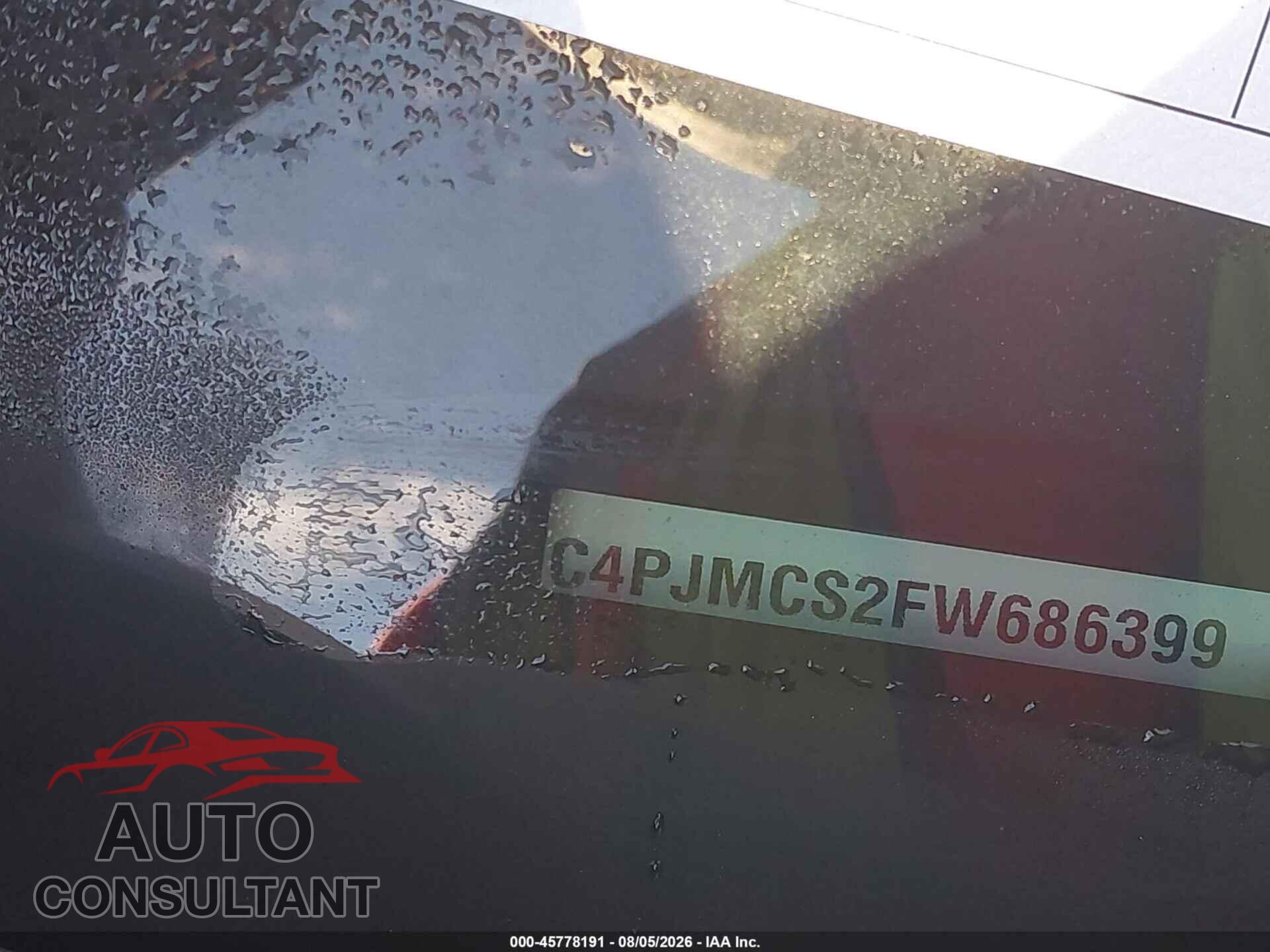 JEEP CHEROKEE 2015 - 1C4PJMCS2FW686399