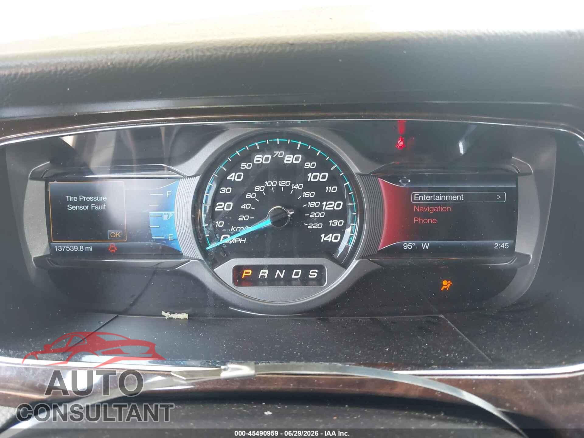 FORD TAURUS 2016 - 1FAHP2F85GG112257