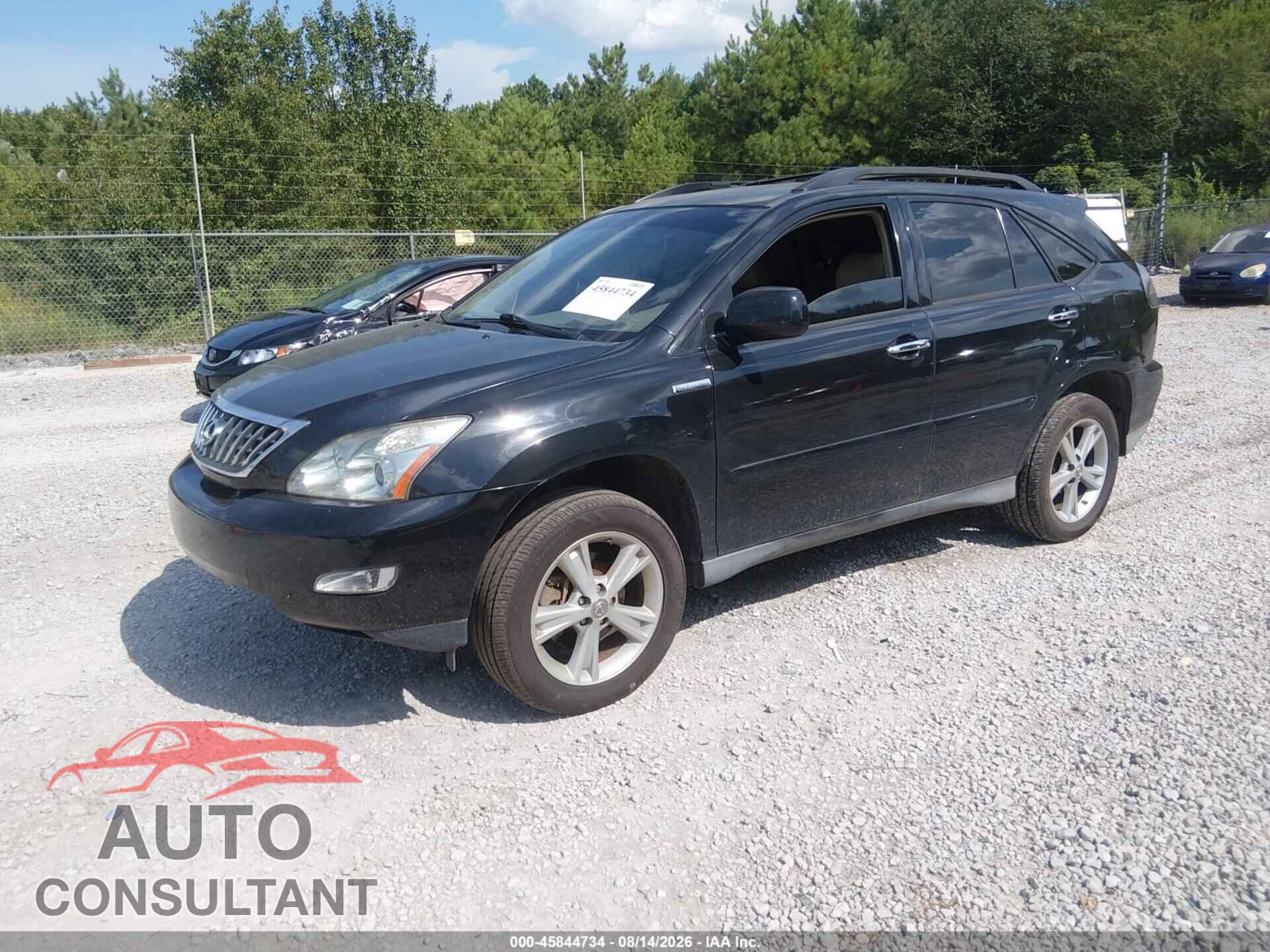 LEXUS RX 350 2009 - 2T2HK31U09C114790
