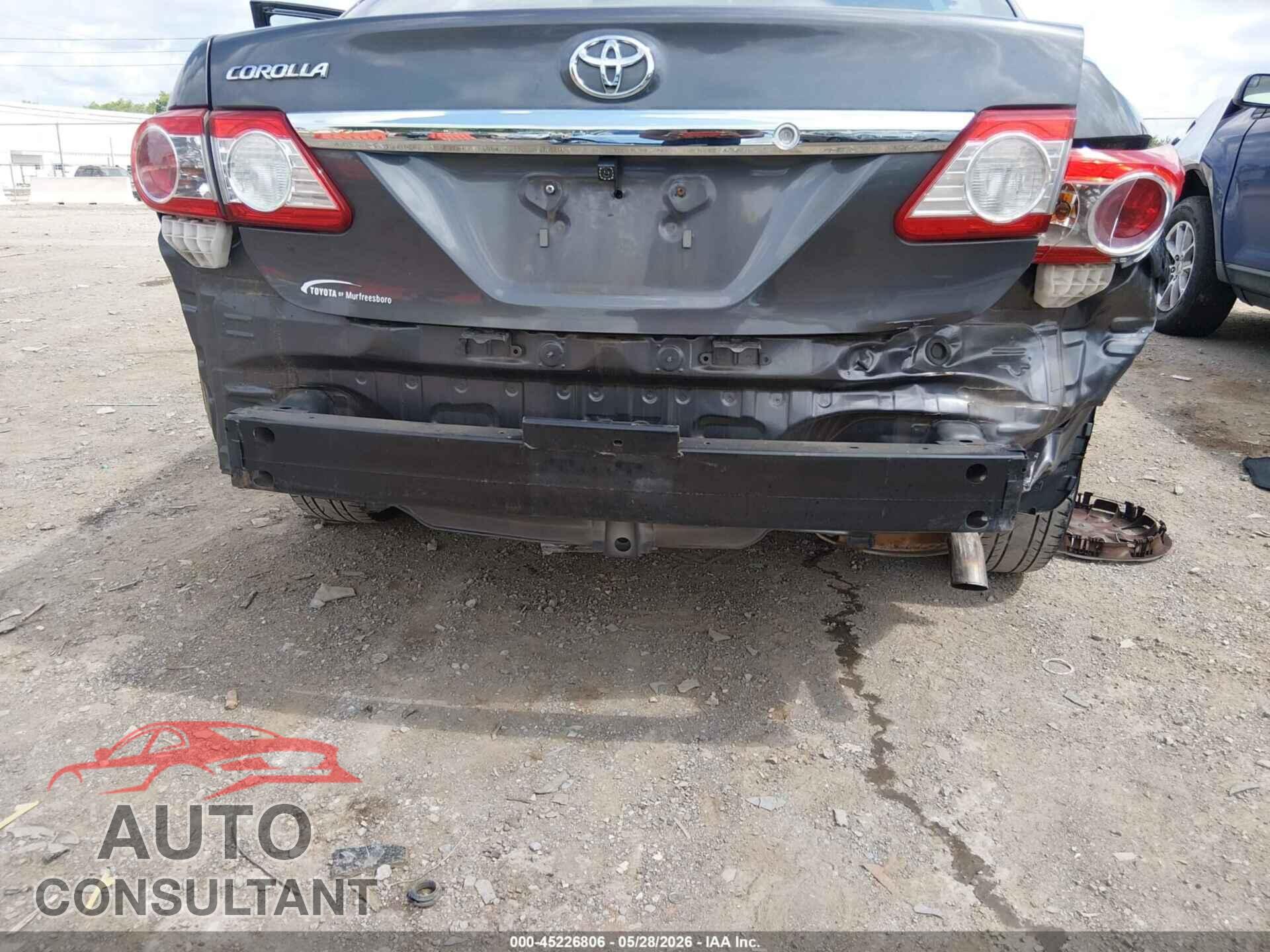 TOYOTA COROLLA 2013 - 5YFBU4EE6DP137111