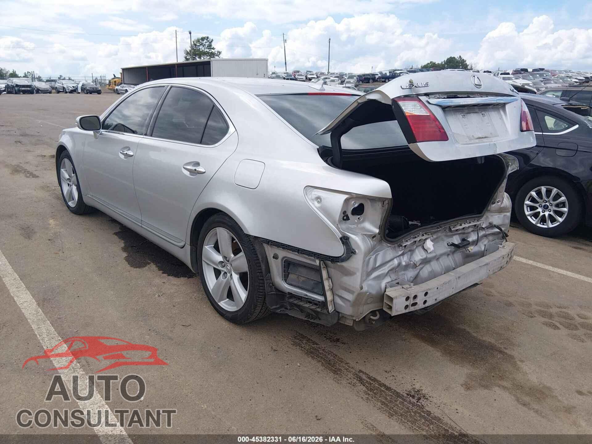 LEXUS LS 460 2010 - JTHBL5EF4A5093232