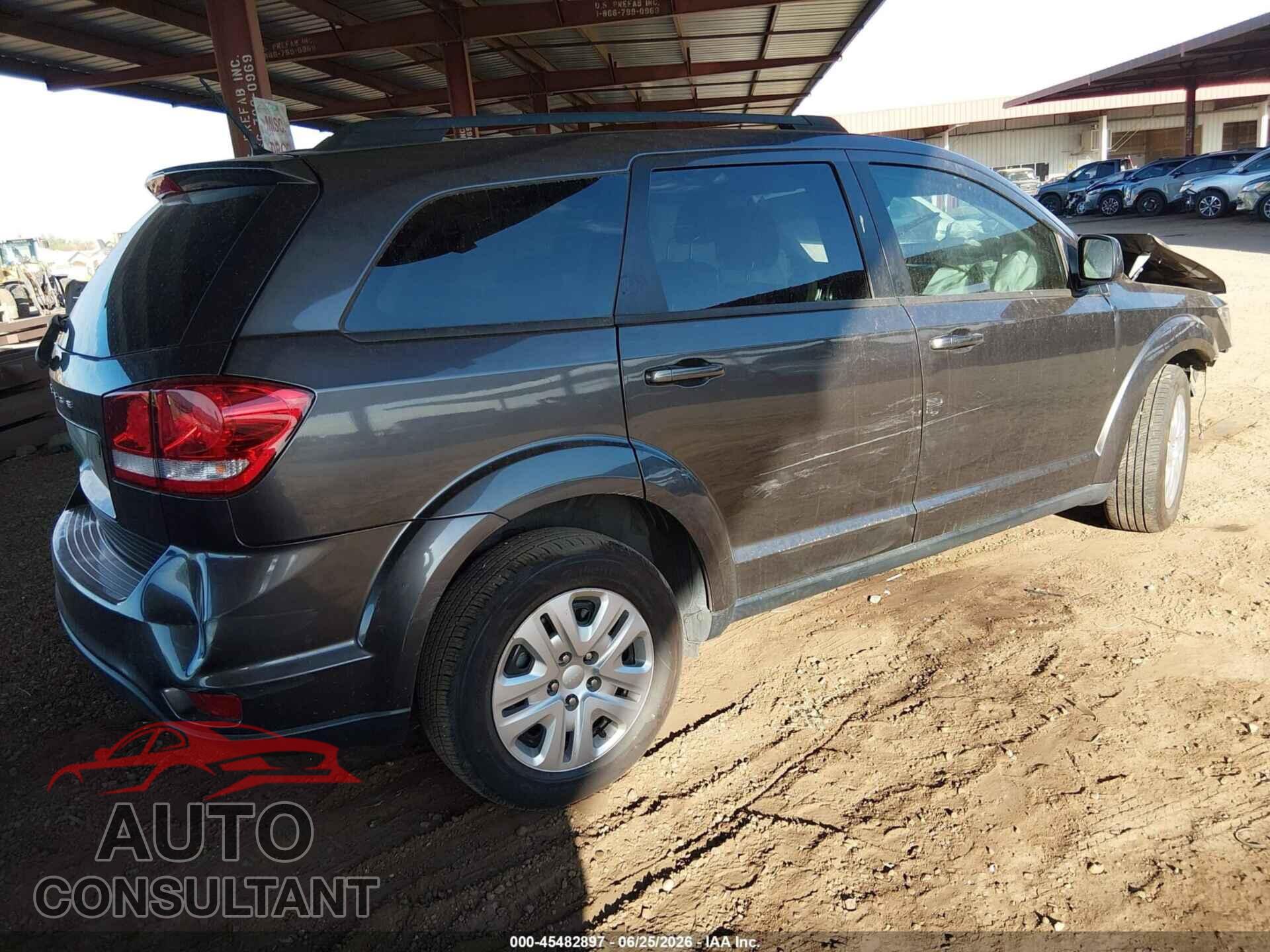 DODGE JOURNEY 2019 - 3C4PDCBB6KT833455