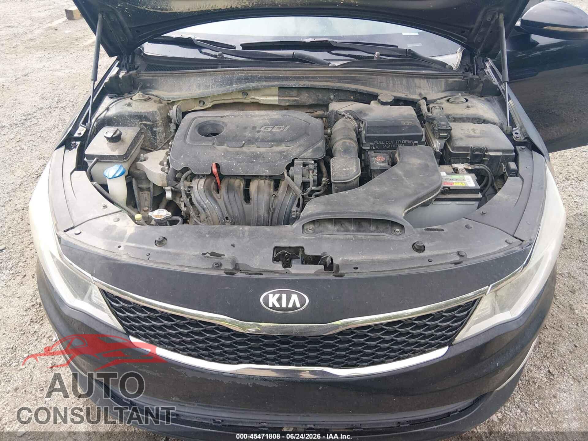 KIA OPTIMA 2016 - 5XXGT4L3XGG069256