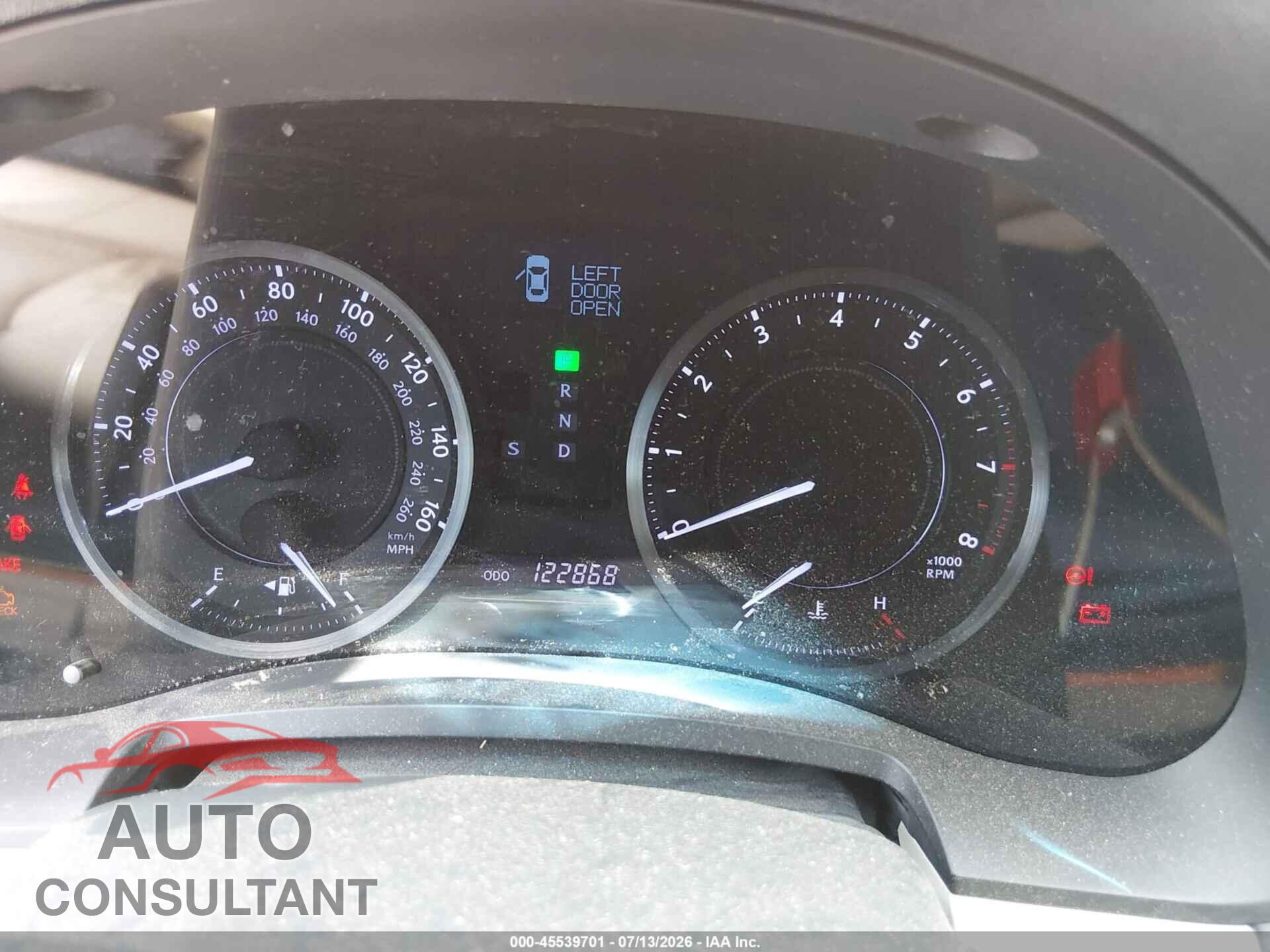 LEXUS IS 250C 2012 - JTHFF2C20C2525634