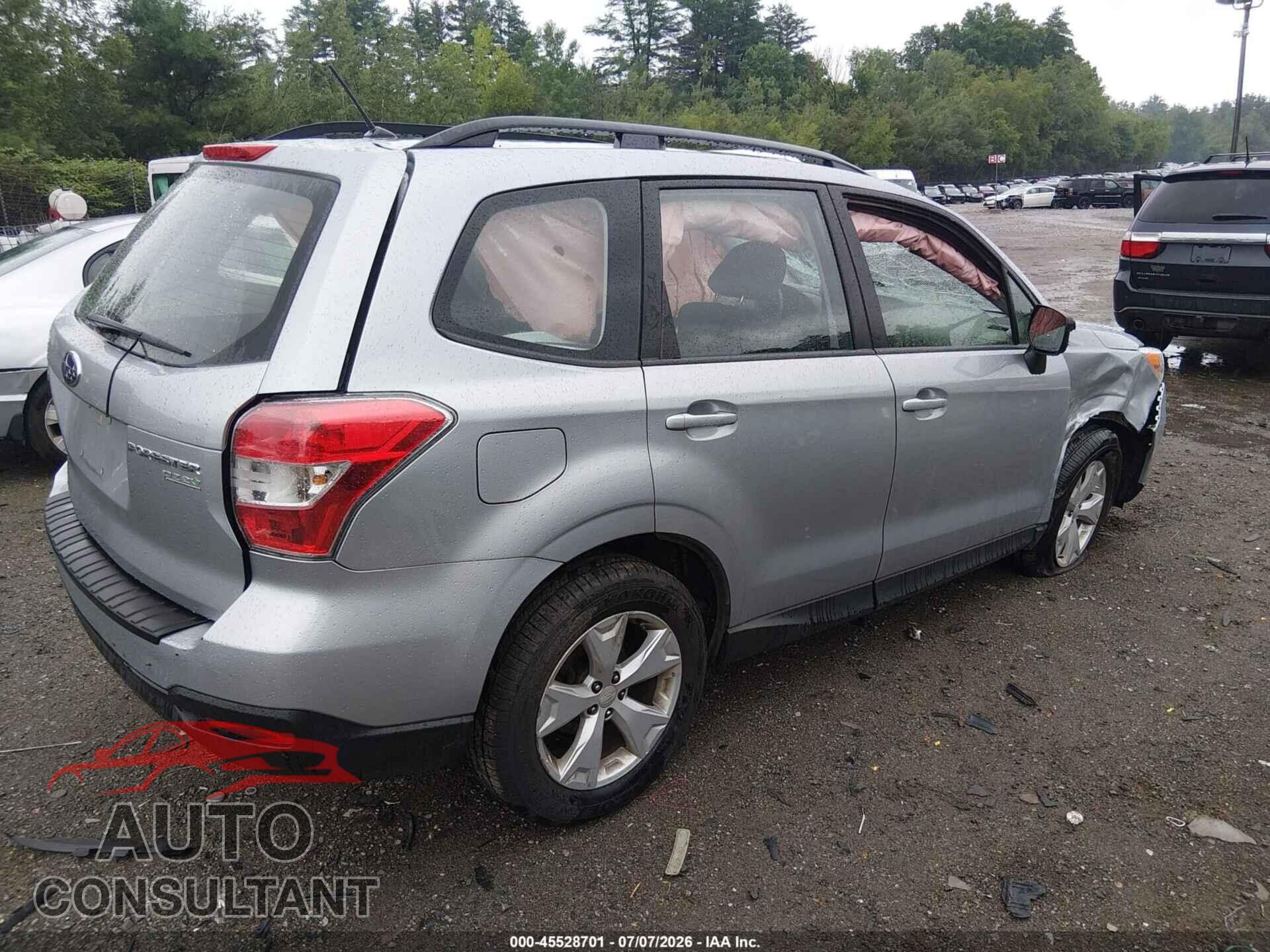 SUBARU FORESTER 2015 - JF2SJABC6FH514563