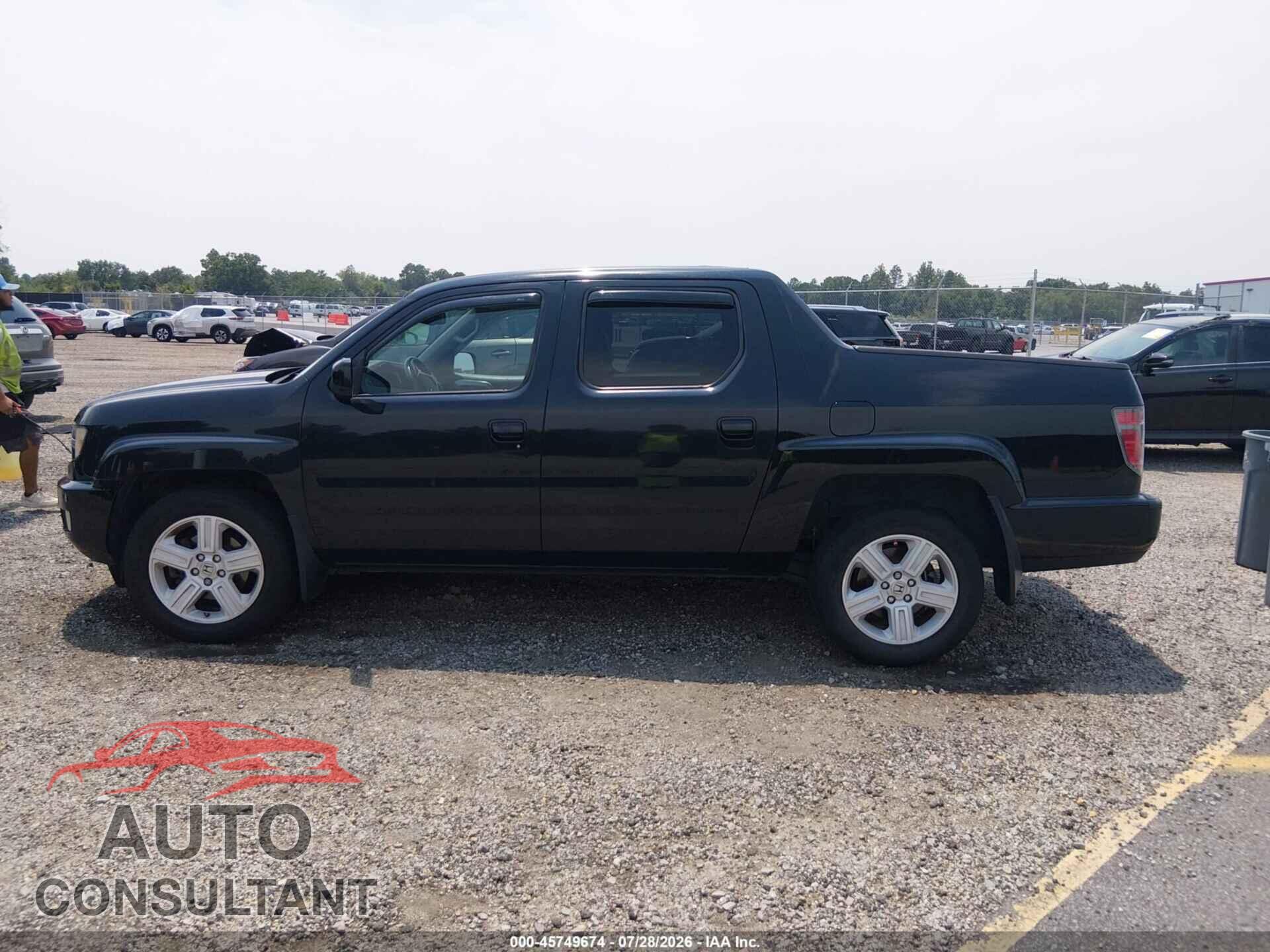 HONDA RIDGELINE 2013 - 5FPYK1F53DB002877