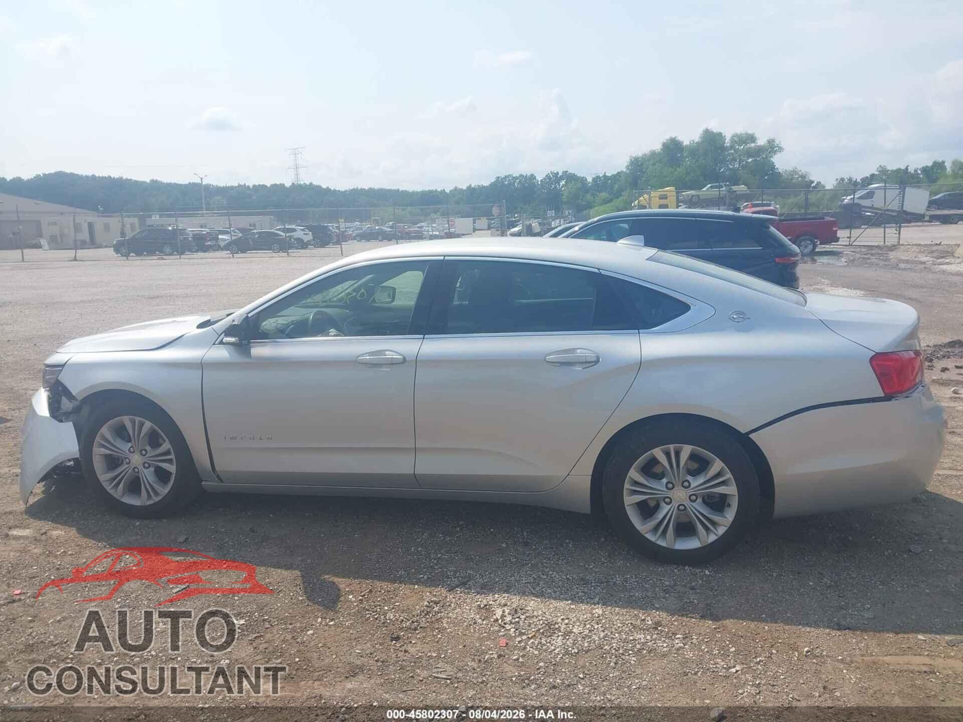 CHEVROLET IMPALA 2014 - 2G1125S3XE9191841