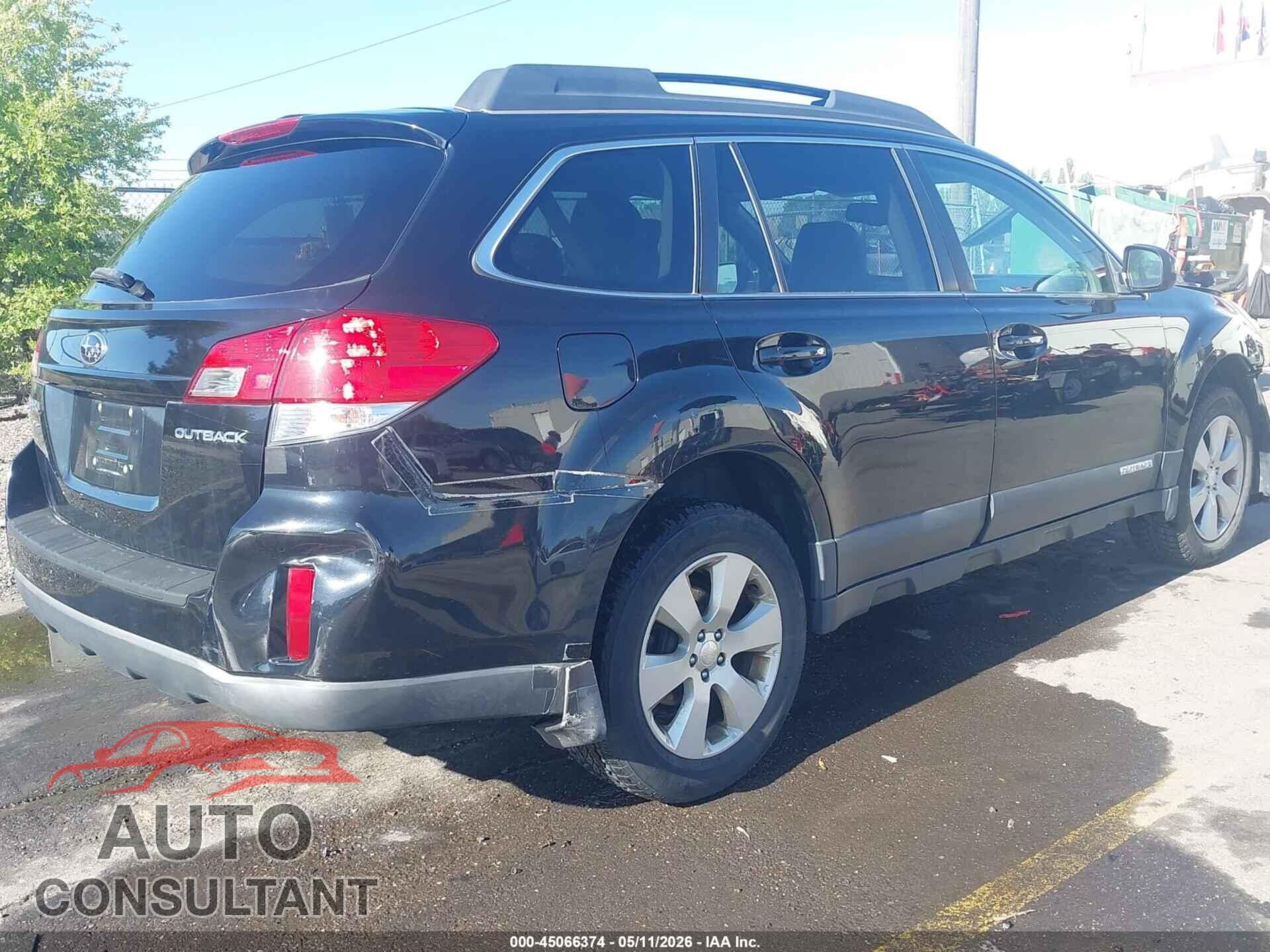 SUBARU OUTBACK 2011 - 4S4BRCCC5B3341817