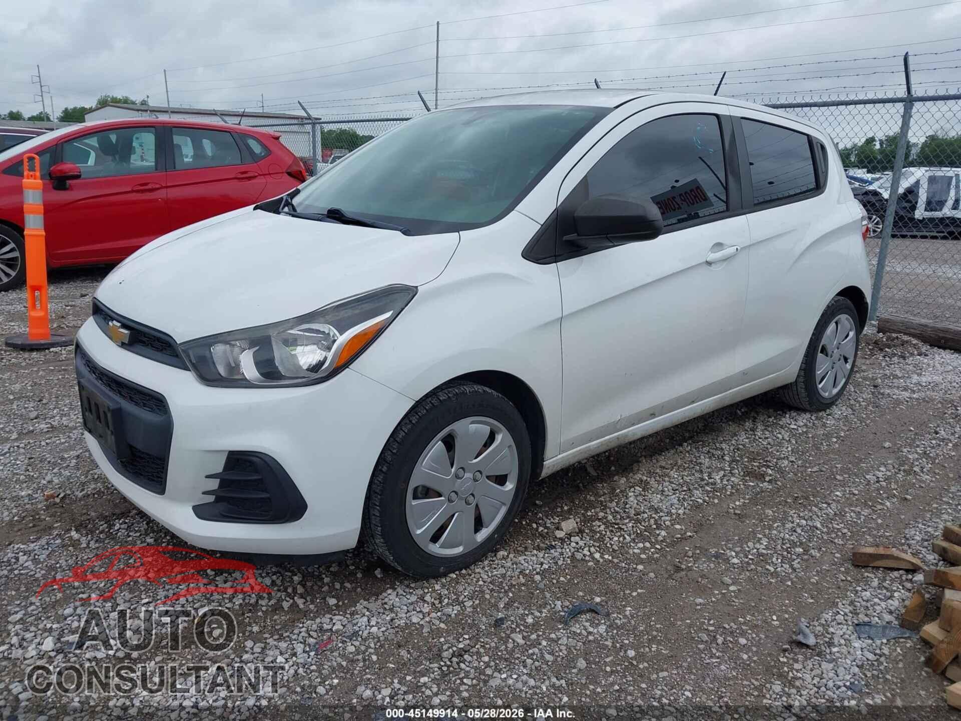 CHEVROLET SPARK 2018 - KL8CA6SA5JC475896