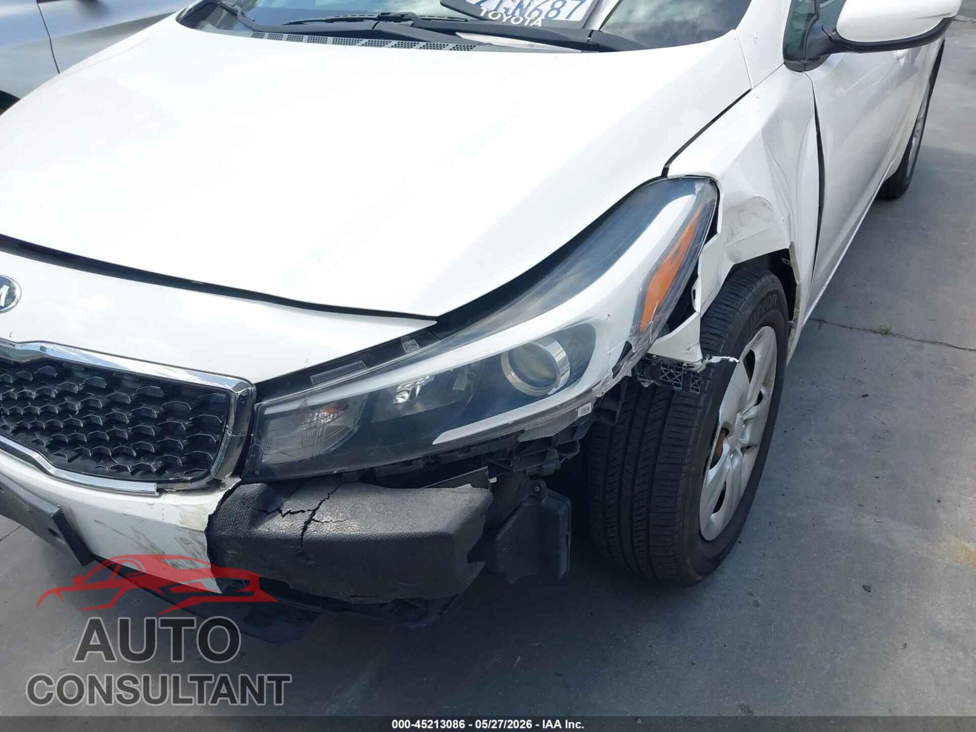 KIA FORTE 2017 - 3KPFK4A76HE066188