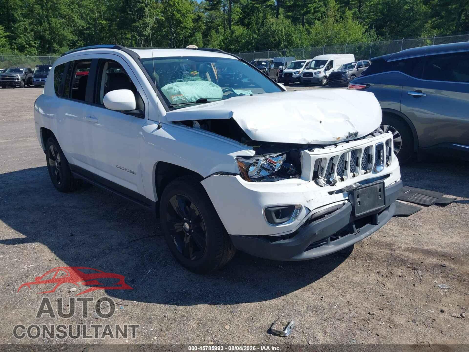 JEEP COMPASS 2017 - 1C4NJDEB3HD136986