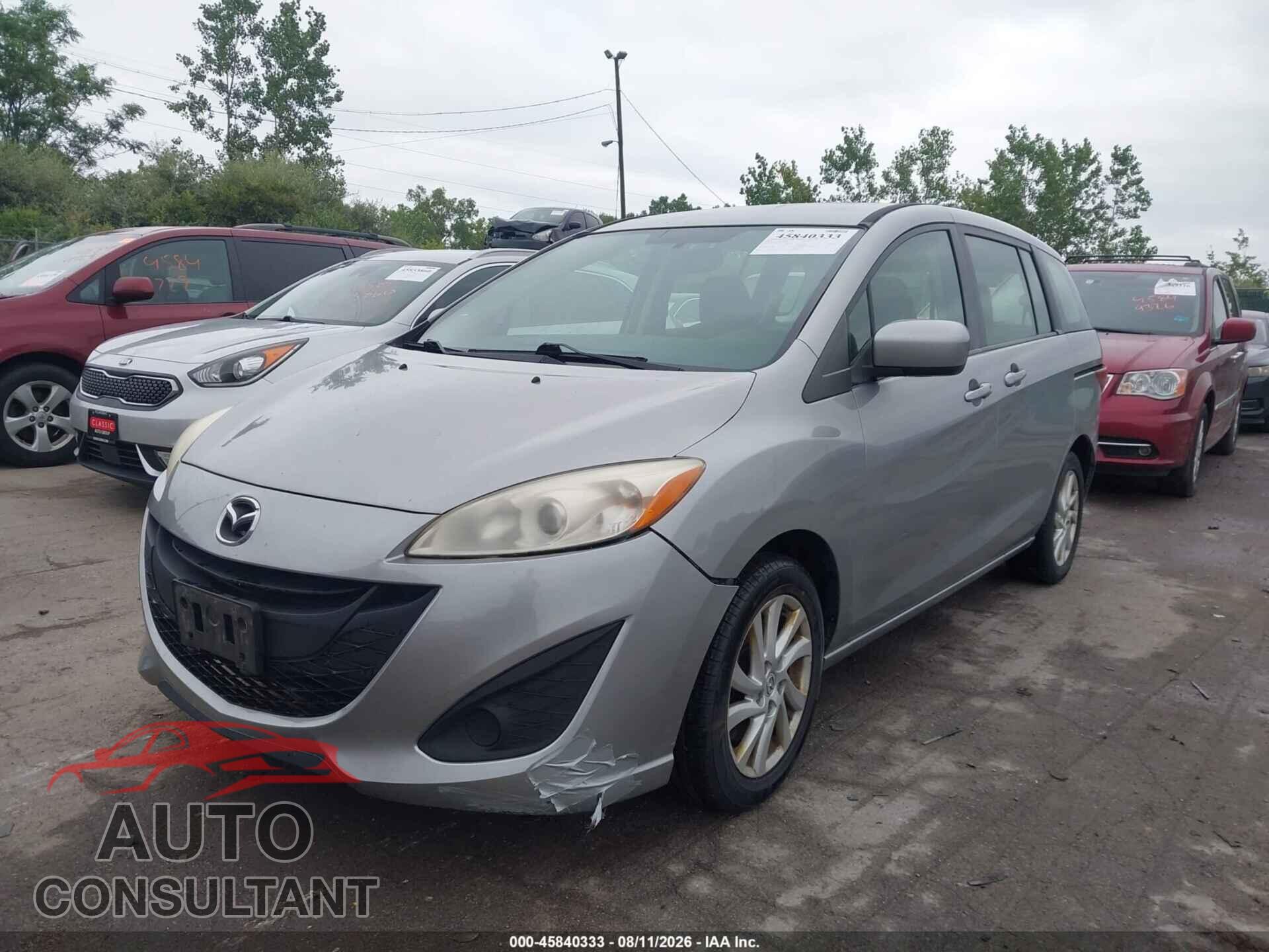 MAZDA MAZDA5 2012 - JM1CW2BL7C0108411