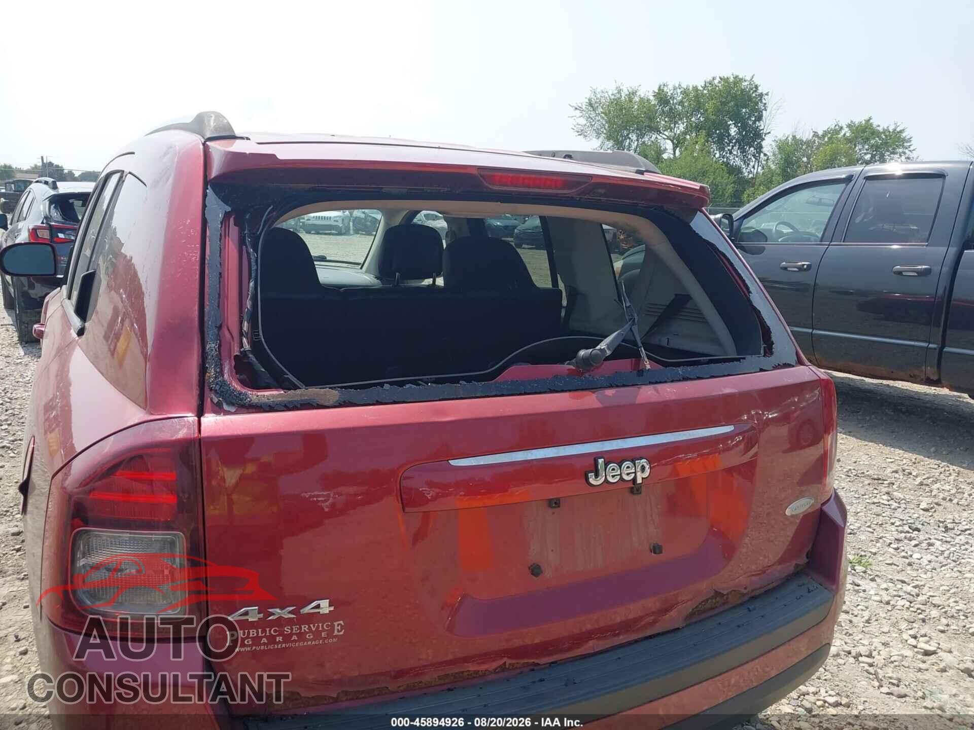 JEEP COMPASS 2014 - 1C4NJDEB3ED665222
