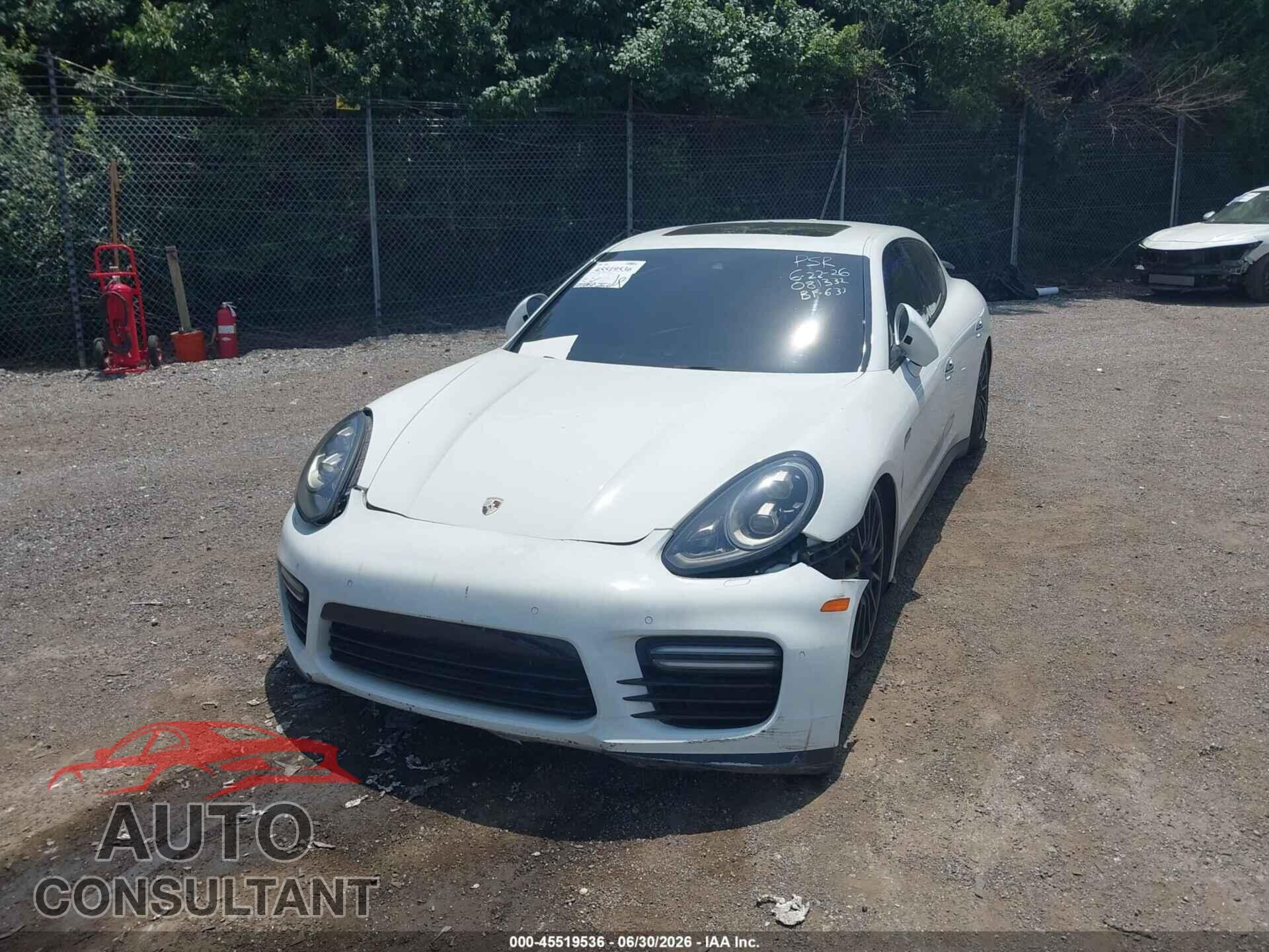 PORSCHE PANAMERA 2016 - WP0AF2A76GL081332