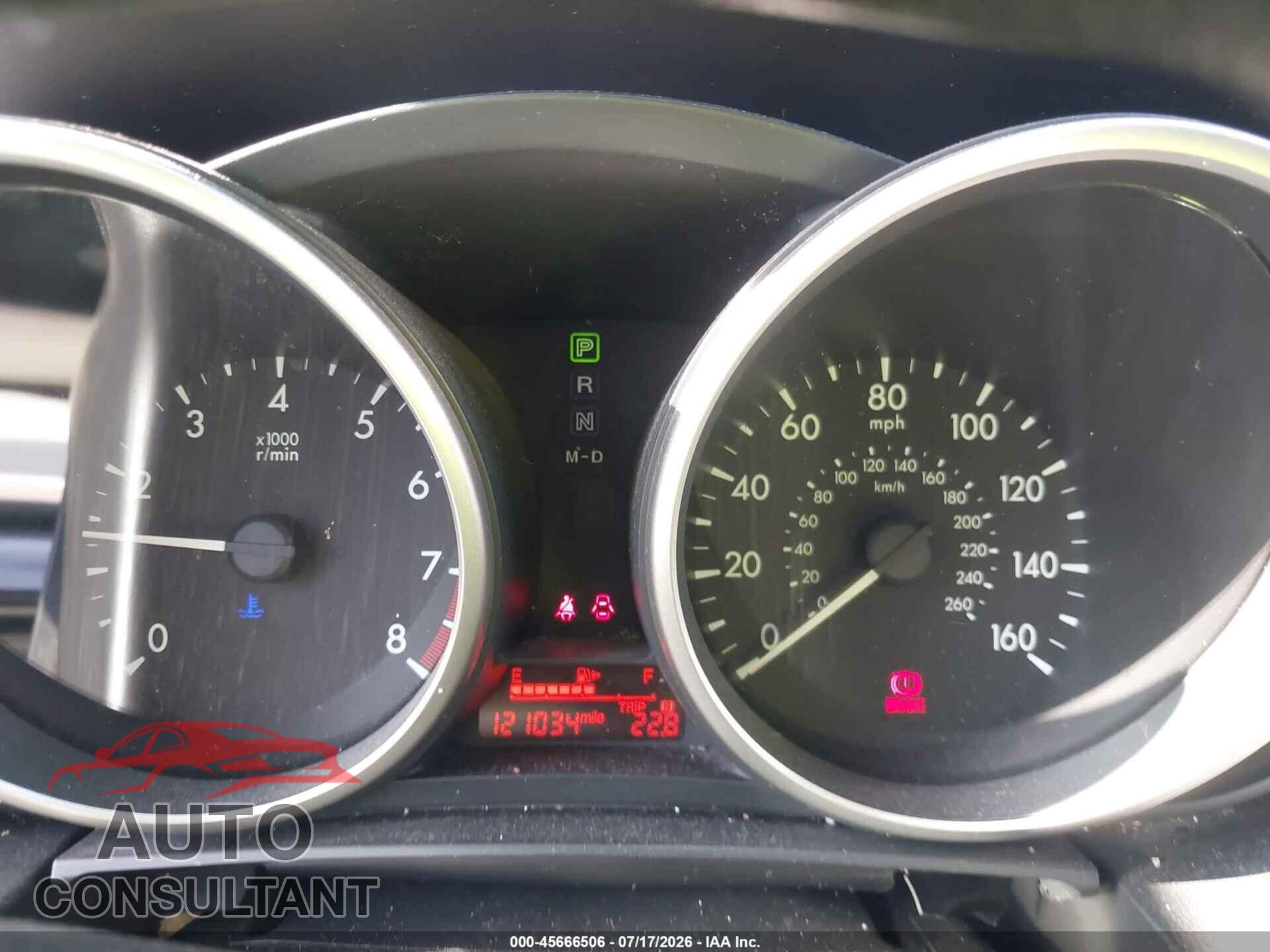 MAZDA MAZDA5 2012 - JM1CW2BL0C0118892