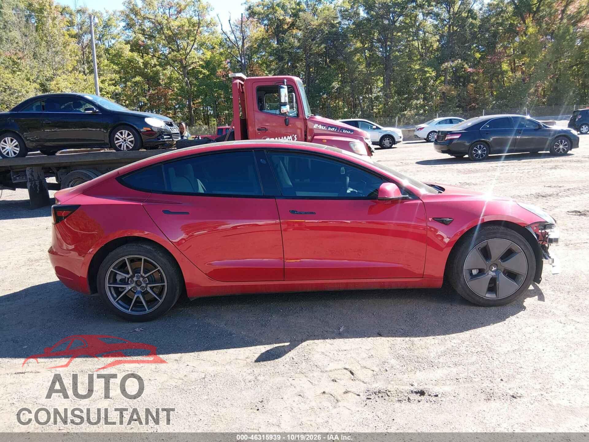 TESLA MODEL 3 2021 - 5YJ3E1EB8MF855874