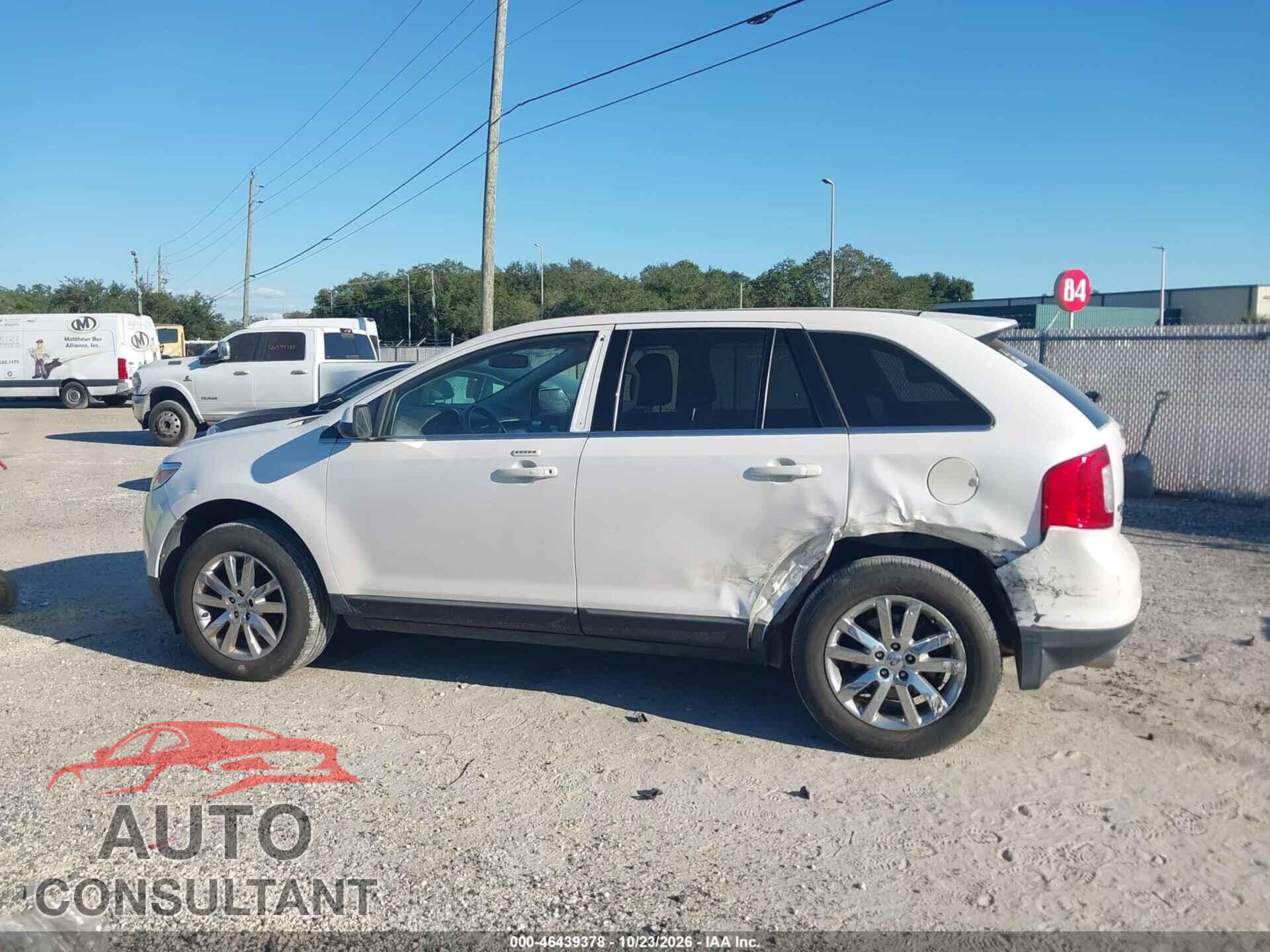 FORD EDGE 2012 - 2FMDK3KC6CBA67186