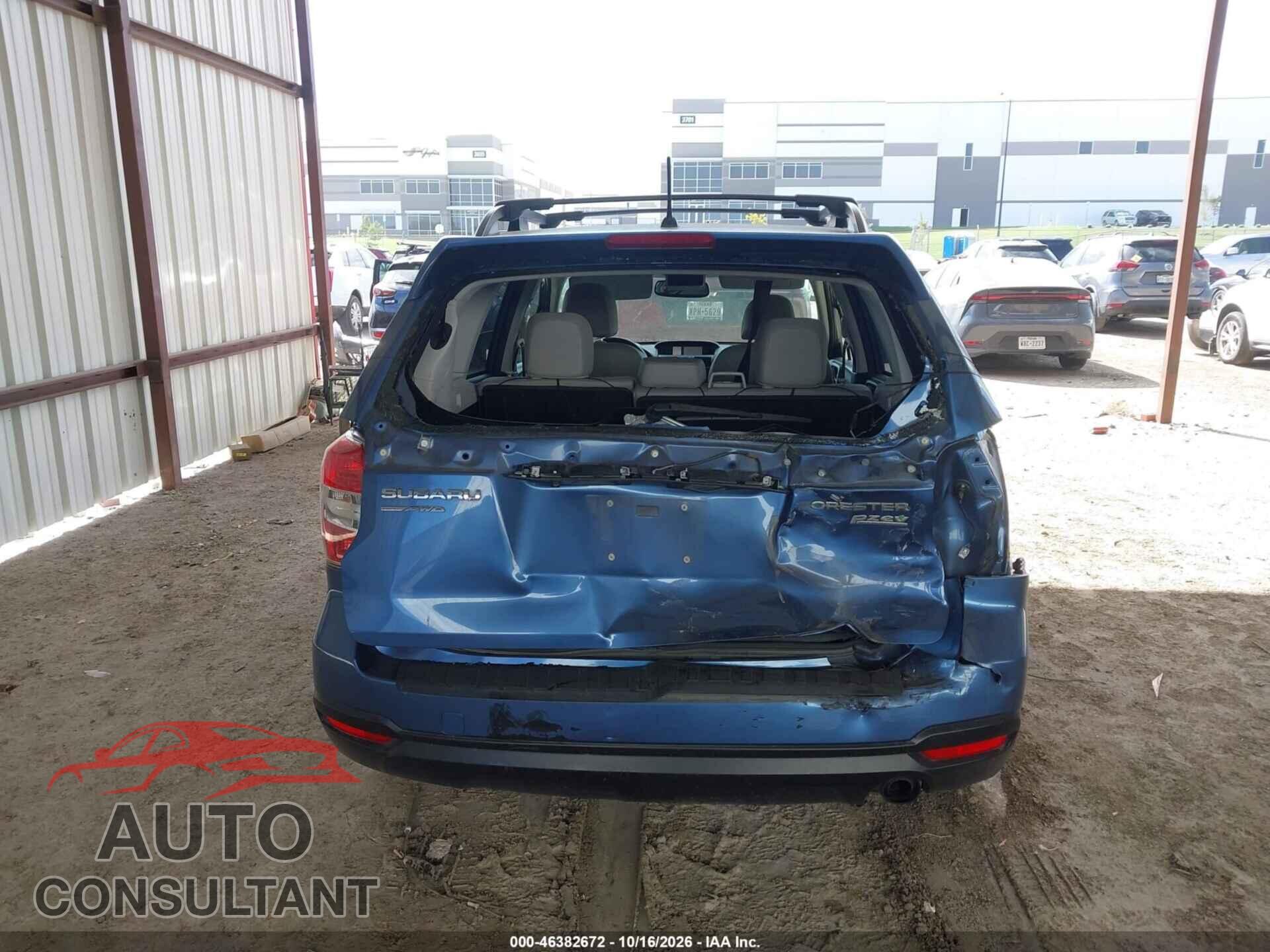 SUBARU FORESTER 2015 - JF2SJAHC8FH555462